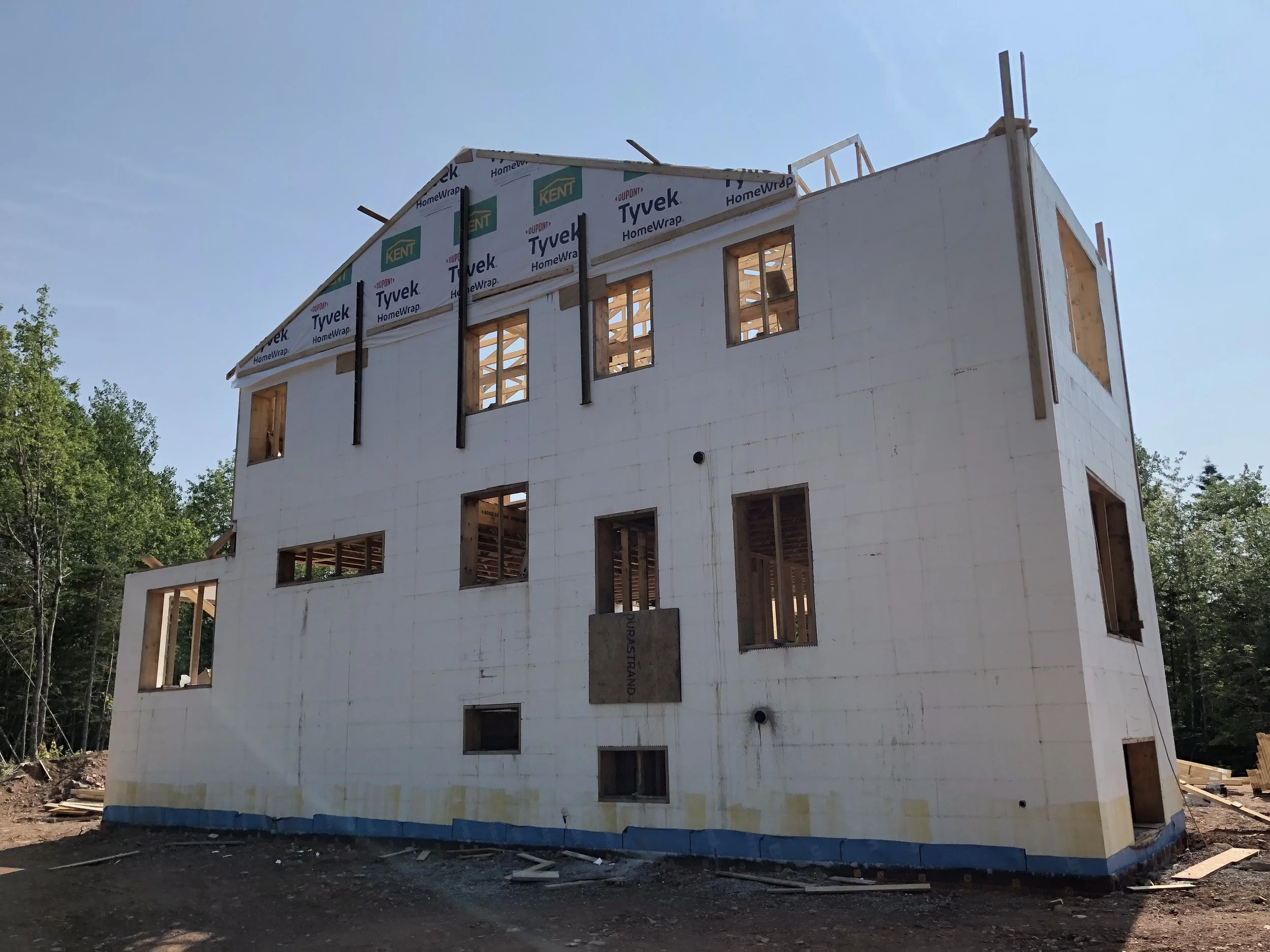 icf framing in halifax regional municipality by kinetic construction