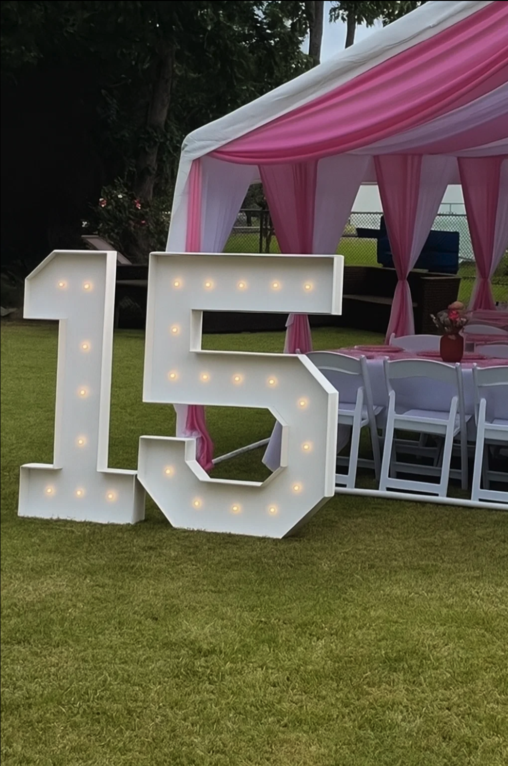 Marquee Number