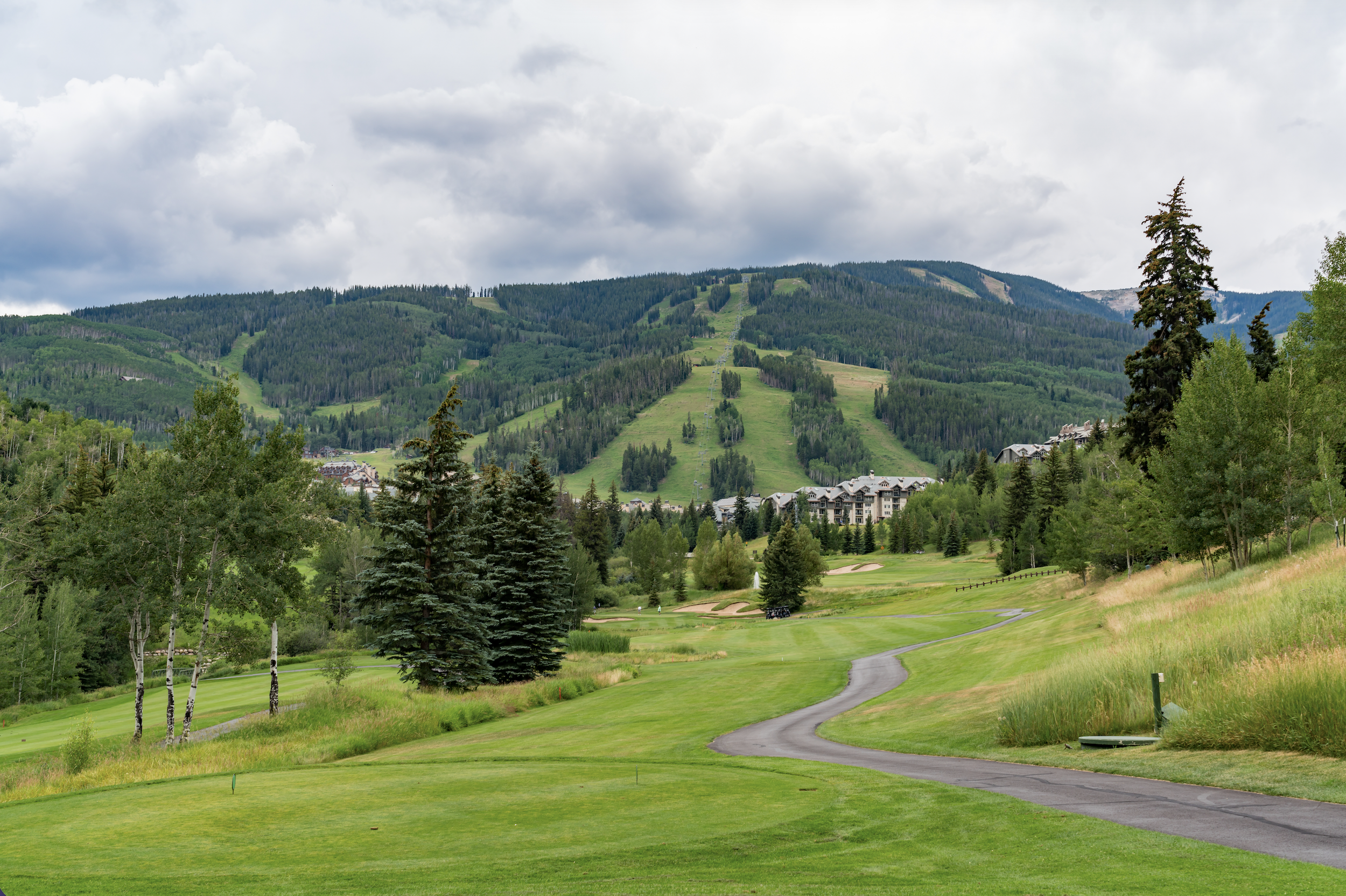 Beaver Creek Golf course on a late spring afternoon.