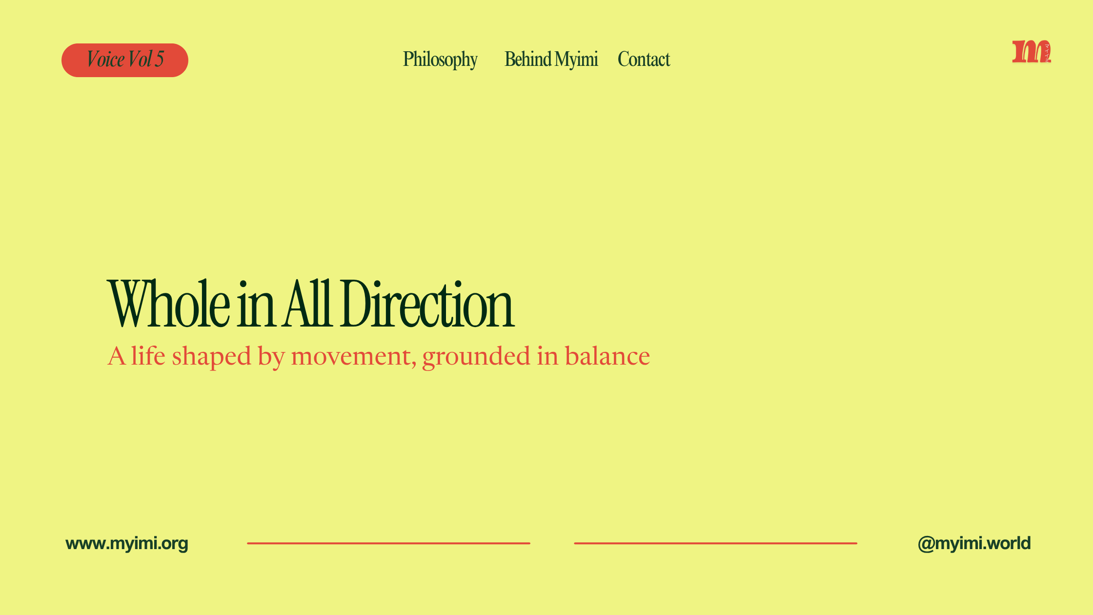 Whole in All Direction | Part 2: Reinvention and Work