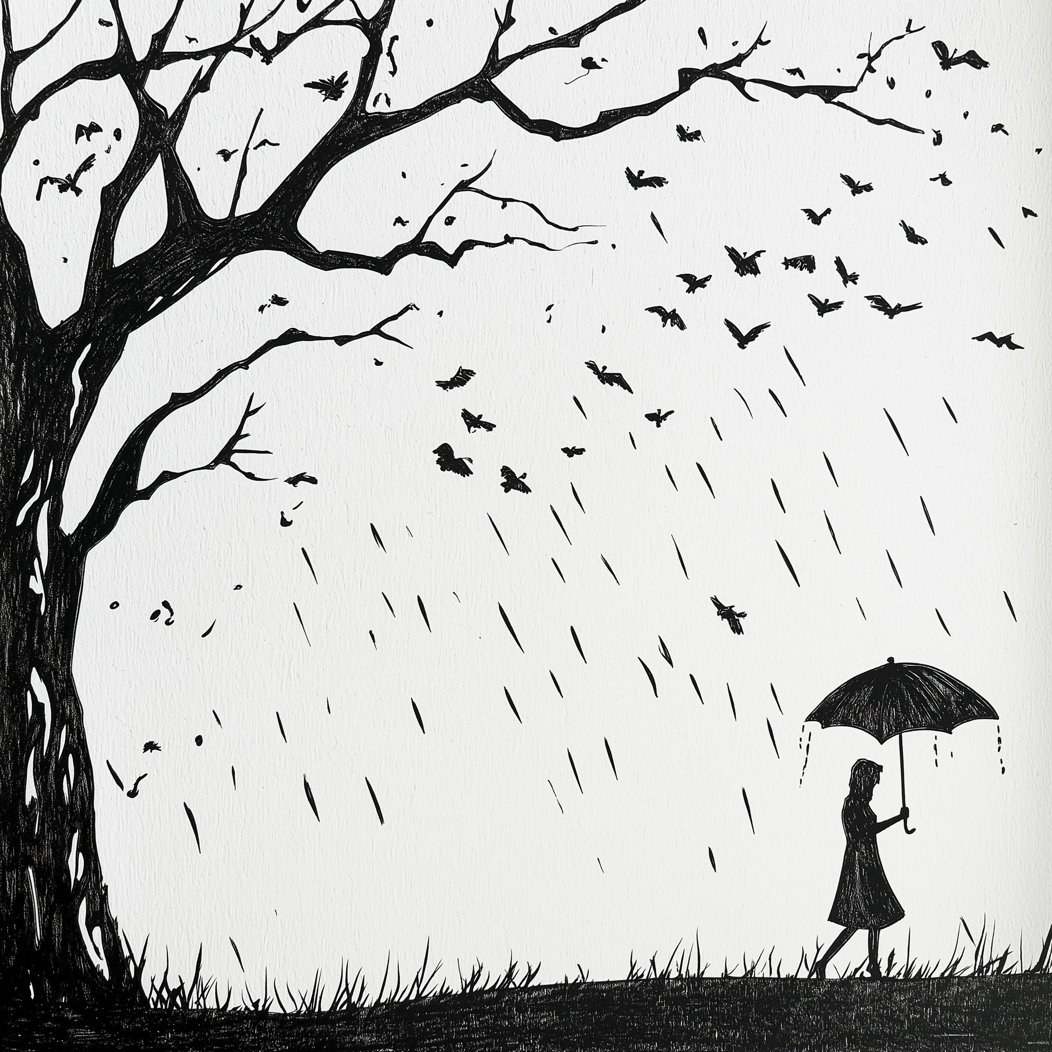 jun.kwak_Picasso-like_simple_line_drawing_of_raining_scene_on_a_cdda2570-f290-4d5e-8647-7cca61be96e7.png