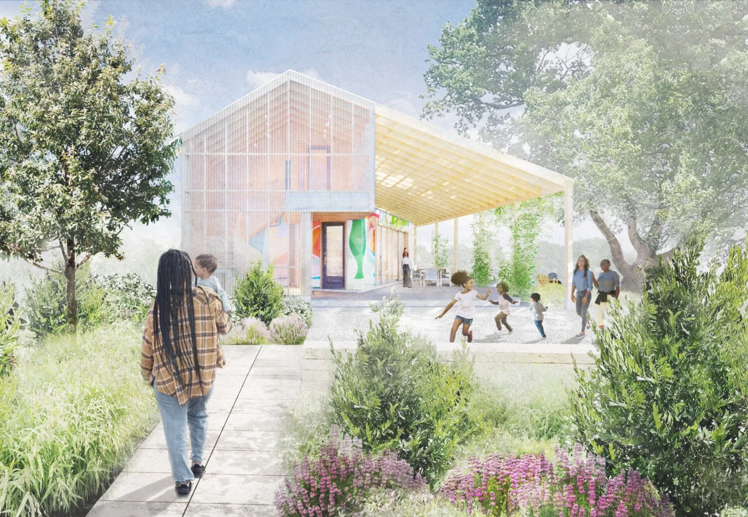 Posada Esperanza
2025
_
Family shelter designed to serve immigrant
mothers and their children escaping domestic
or cultural violence from across the Americas
and Africa.
_
1,979 SF
Casa Marianella
_
Low Design Office