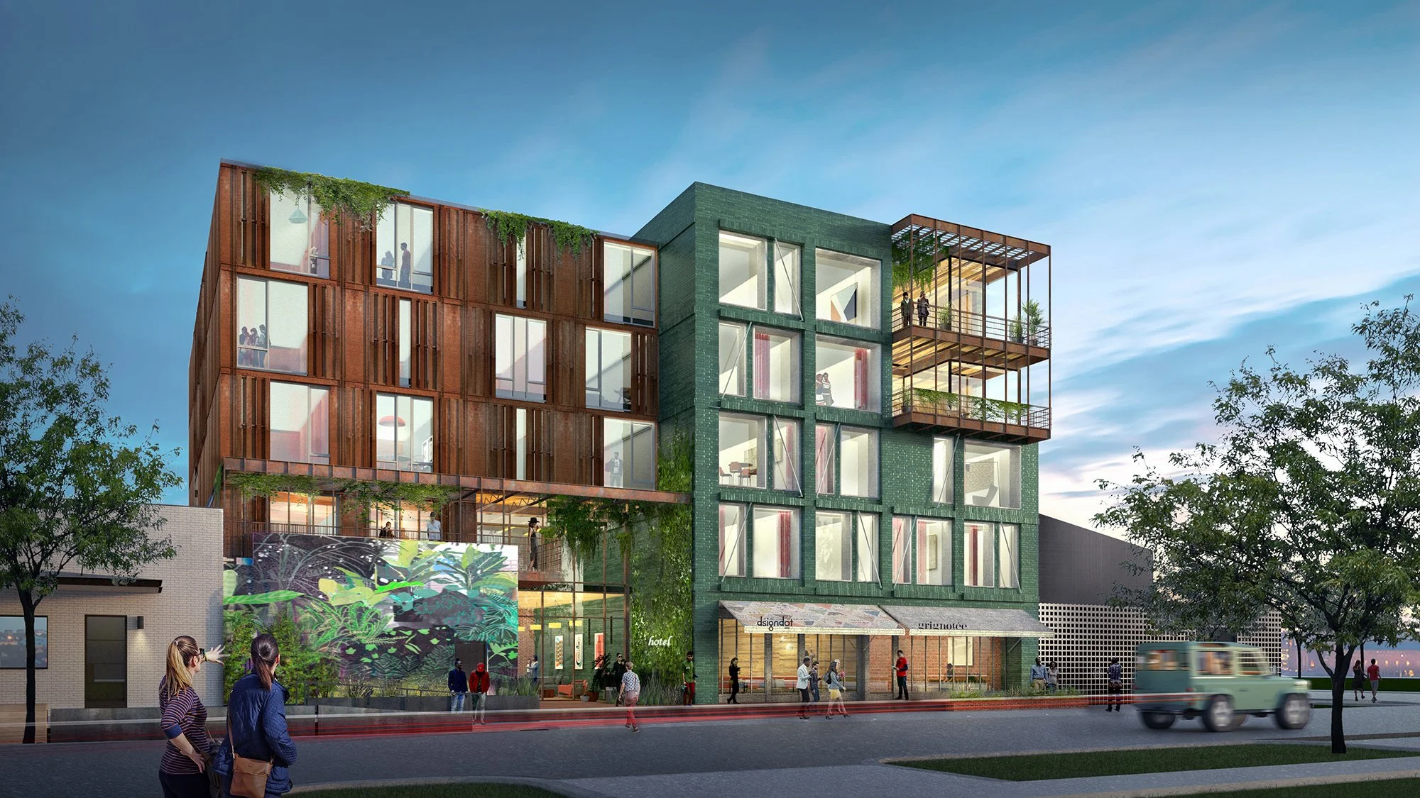 East Village Hotel
2017
_
Located in East Downtown Houston, the hotel
is a 75-room project that is part a new districts
of 5 city blocks with existing mid-century
industrial buildings that have been adapted
and re-purposed.
_
45,307 SF
Ancorian
_