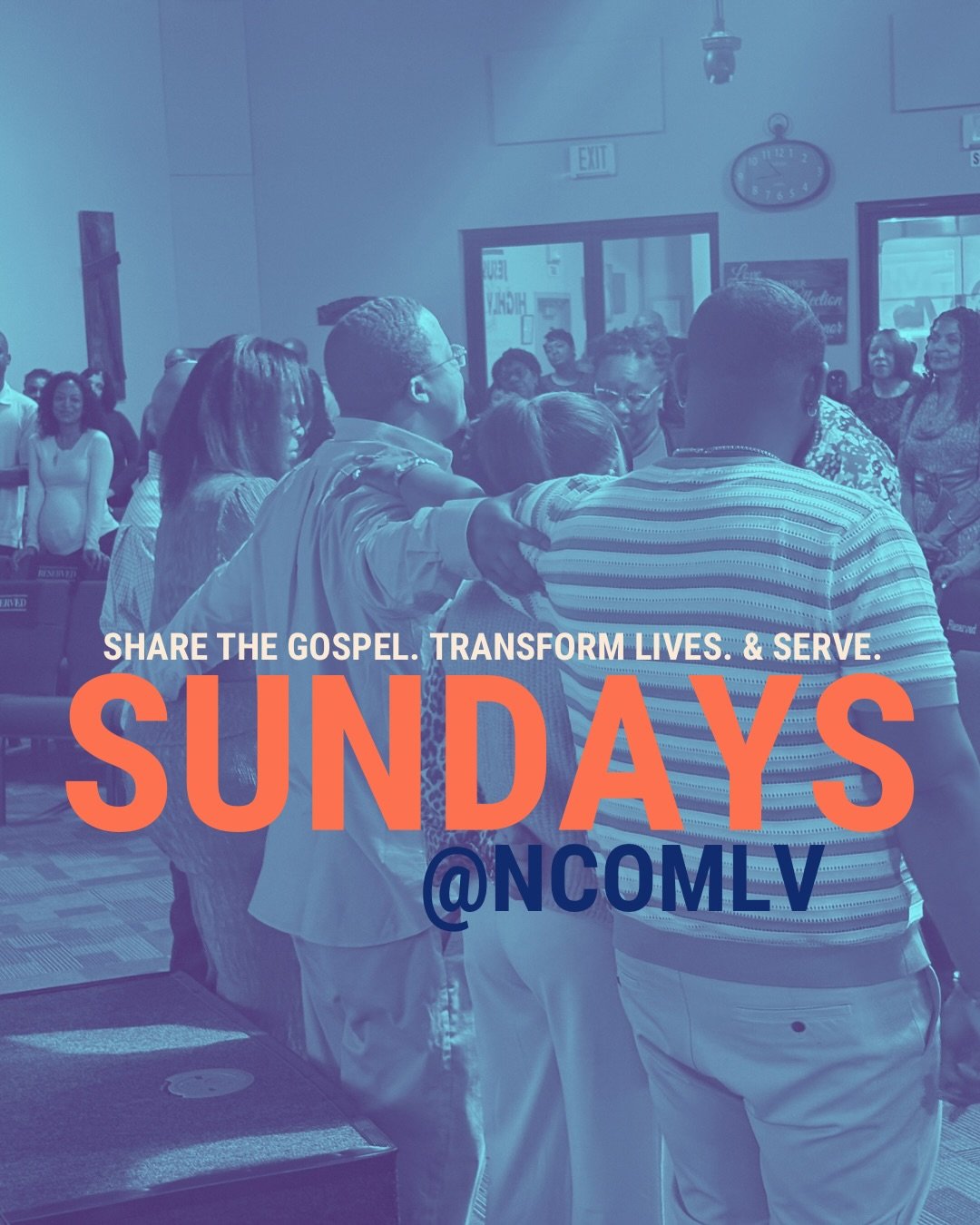 Visit NCOMLV and experience a place where you belong, where faith comes alive, and where you&rsquo;ll be welcomed with open arms.
#SundaysatNCOM
