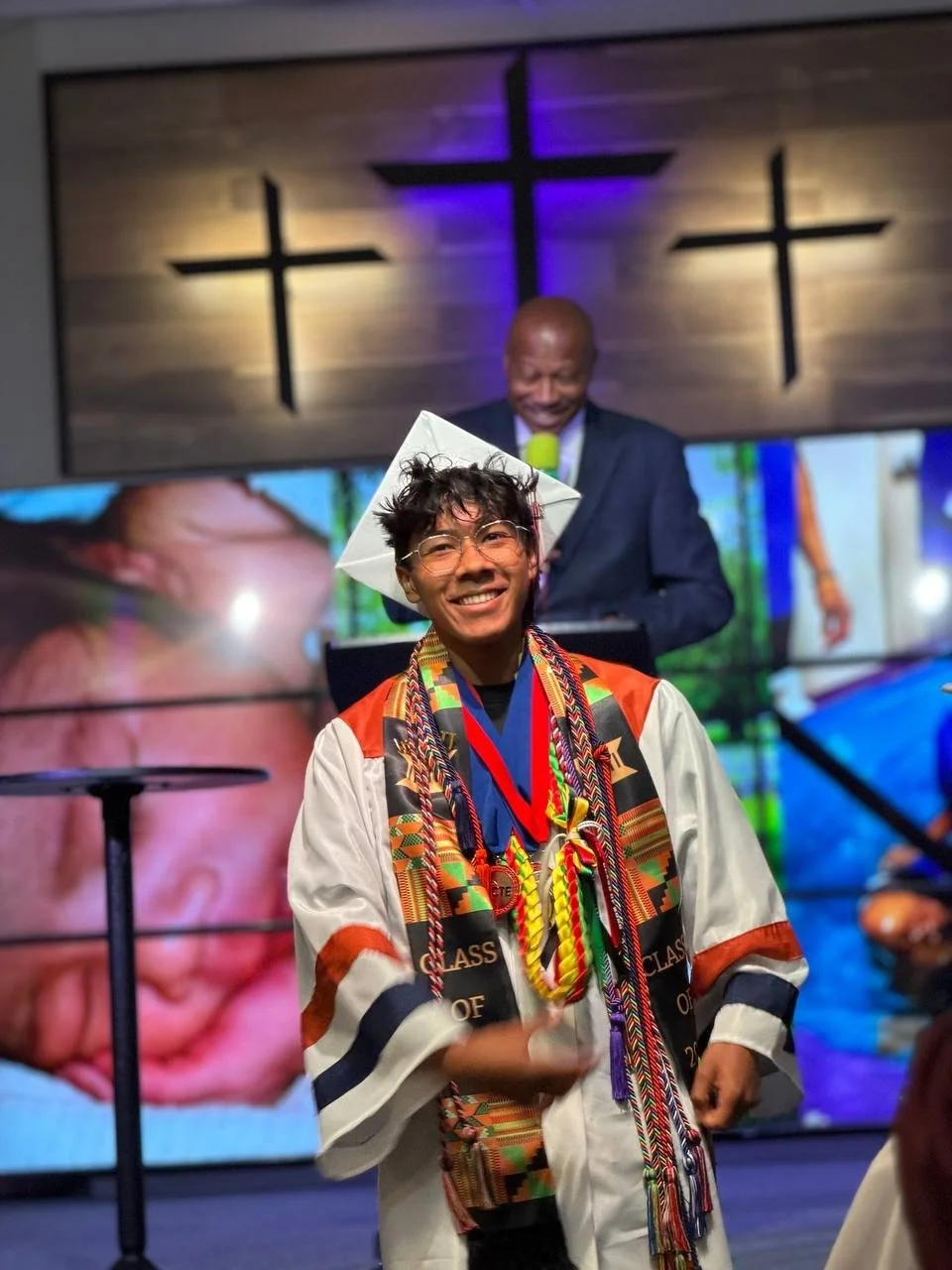 God did it!!! And these young graduates earned it!!! 🎓🎉 Today we acknowledge and celebrate this wonderful milestone in their lives!! Such a blessing!! 

NCOM family, when you see them congratulate them, encourage them, and let&rsquo;s keep them cov