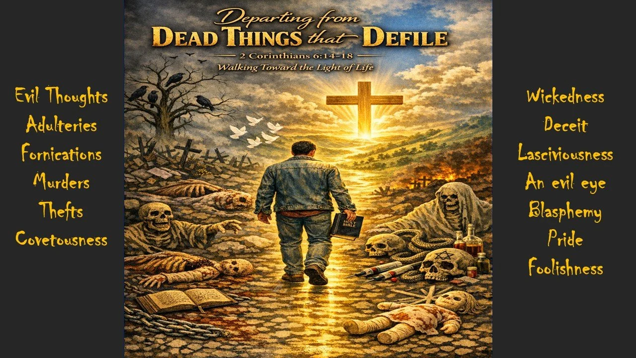 Departing from Dead Things that Defile