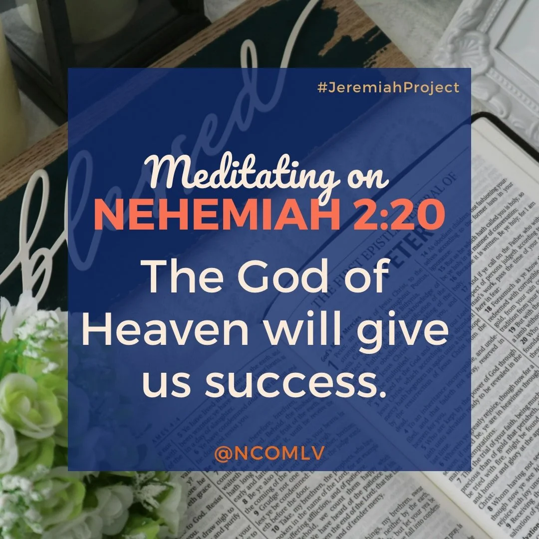 The God of Heaven will give us success. Nehemiah 2:20 | 💙 Sharing the Gospel

#scripture 📖 #bibleverse