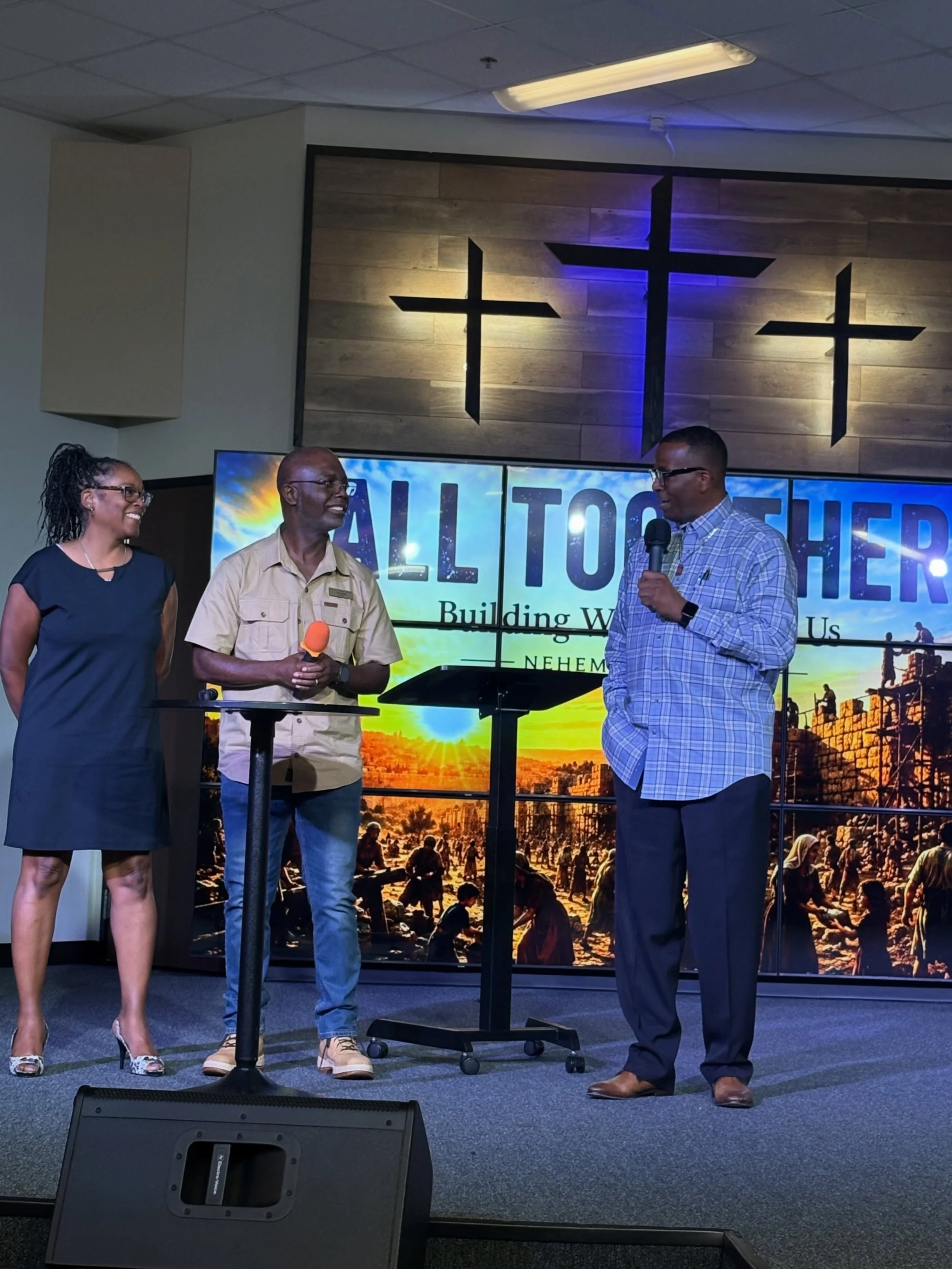 #testimonysunday 🎤 💙 We were truly Blessed! Encouraged! &amp; Inspired by the testimonies of our brothers &amp; sisters today! God has made it so plain to all of us&hellip;

All Together!!! That&rsquo;s how the #JeremiahProject will come to pass! ?