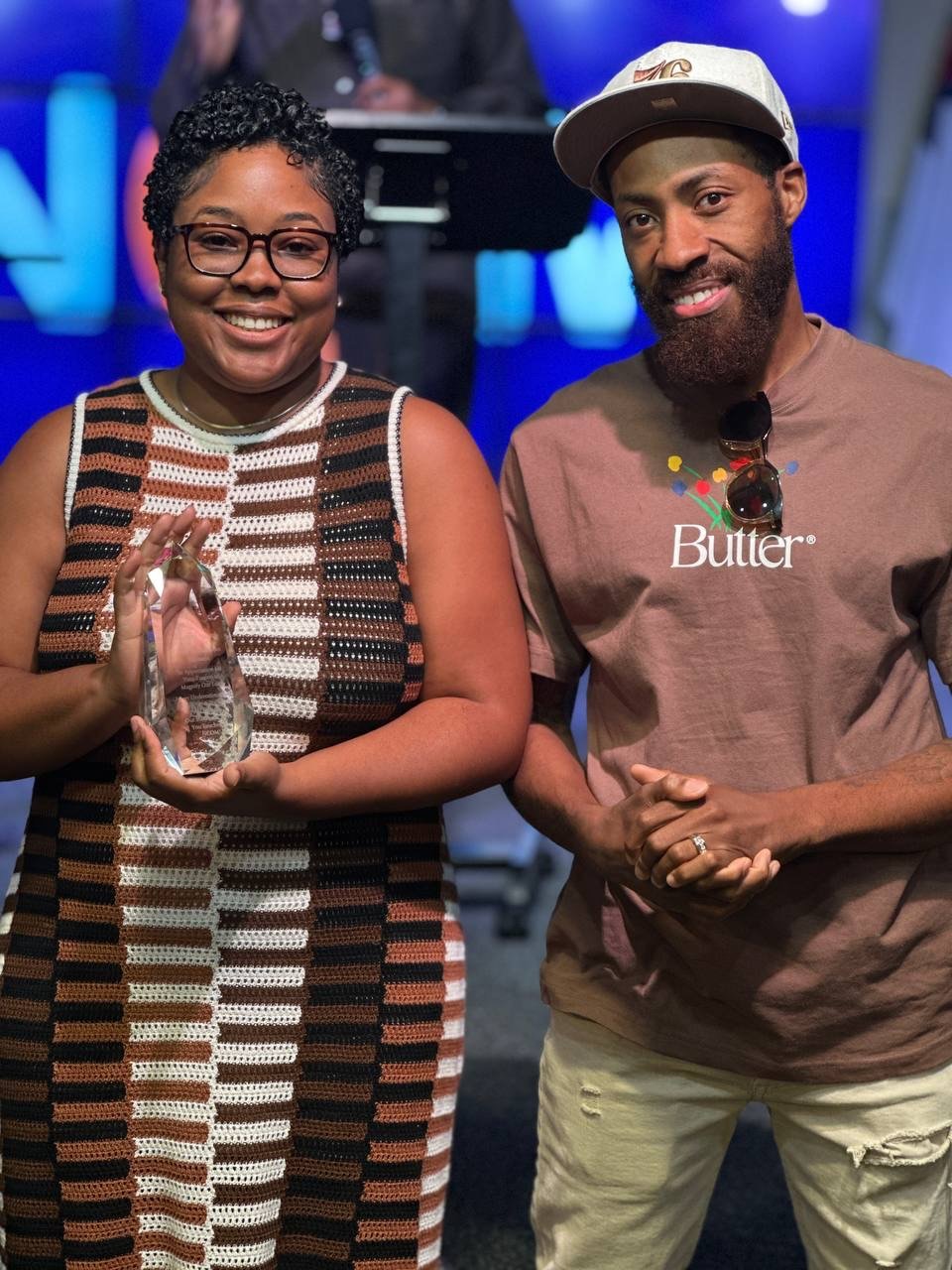 💐 This is what FAITHFUL SERVICE looks like &amp; we honor you both today: 
Elliot &amp; Dauriana Johnson! 

We love you. We thank &amp; praise God for you. And we pray for you. May the Lord bless you &amp; keep you &amp; continue to be gracious unto
