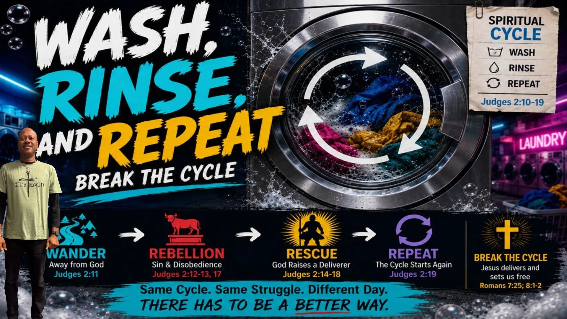 WASHED, RINSED &amp; REDEEMED 