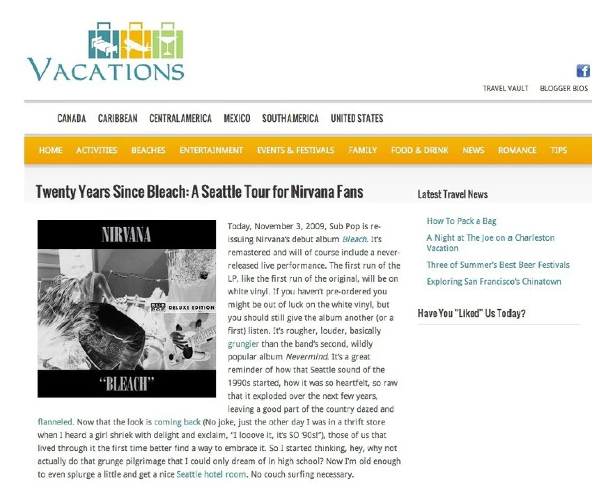 Travelocity's travel tip blog. (Site no longer exists.) 