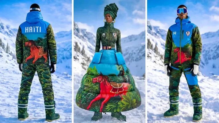 Haiti's Winter Olympics Uniform Broke the Internet