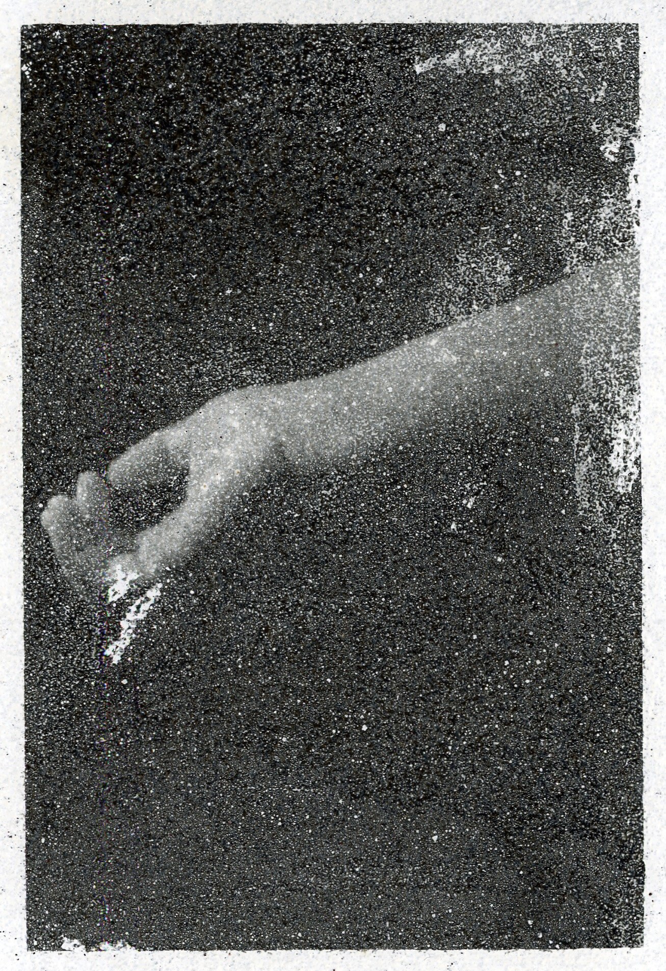 Experiments in Materiality: Painted Sandpaper