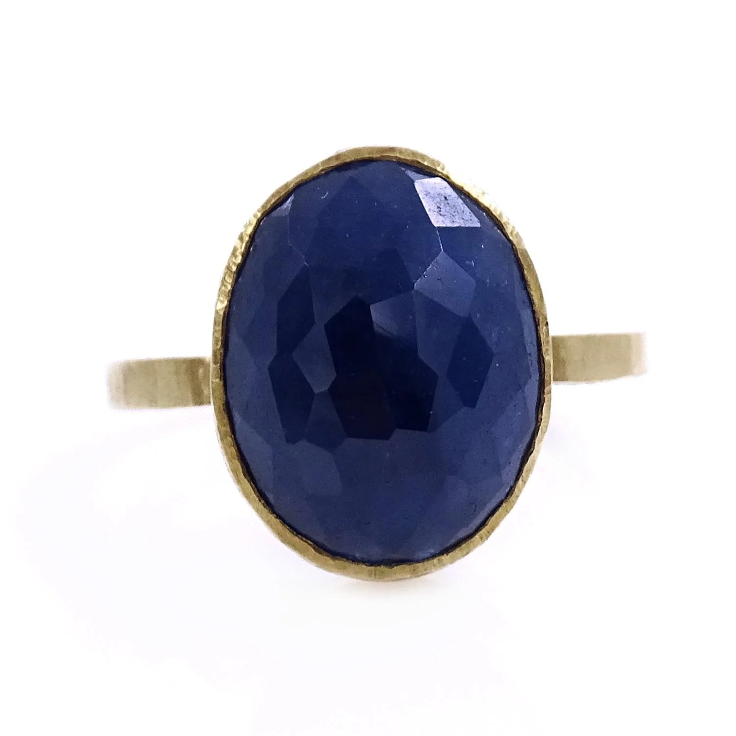 Jennifer Dawes Faceted Kyanite Ring Gold