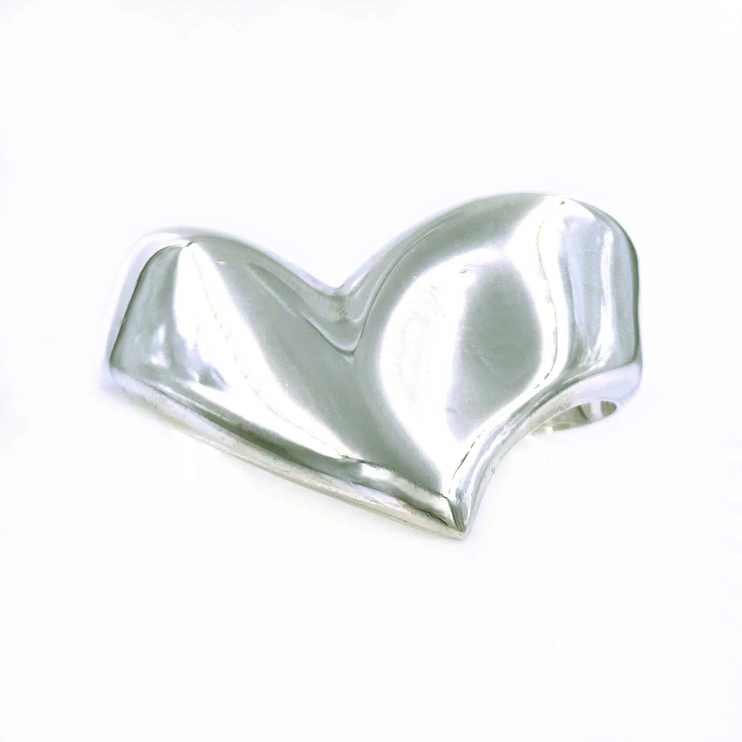 Tiffany & Co. Elsa Peretti "V" Cuff Bracelet Silver