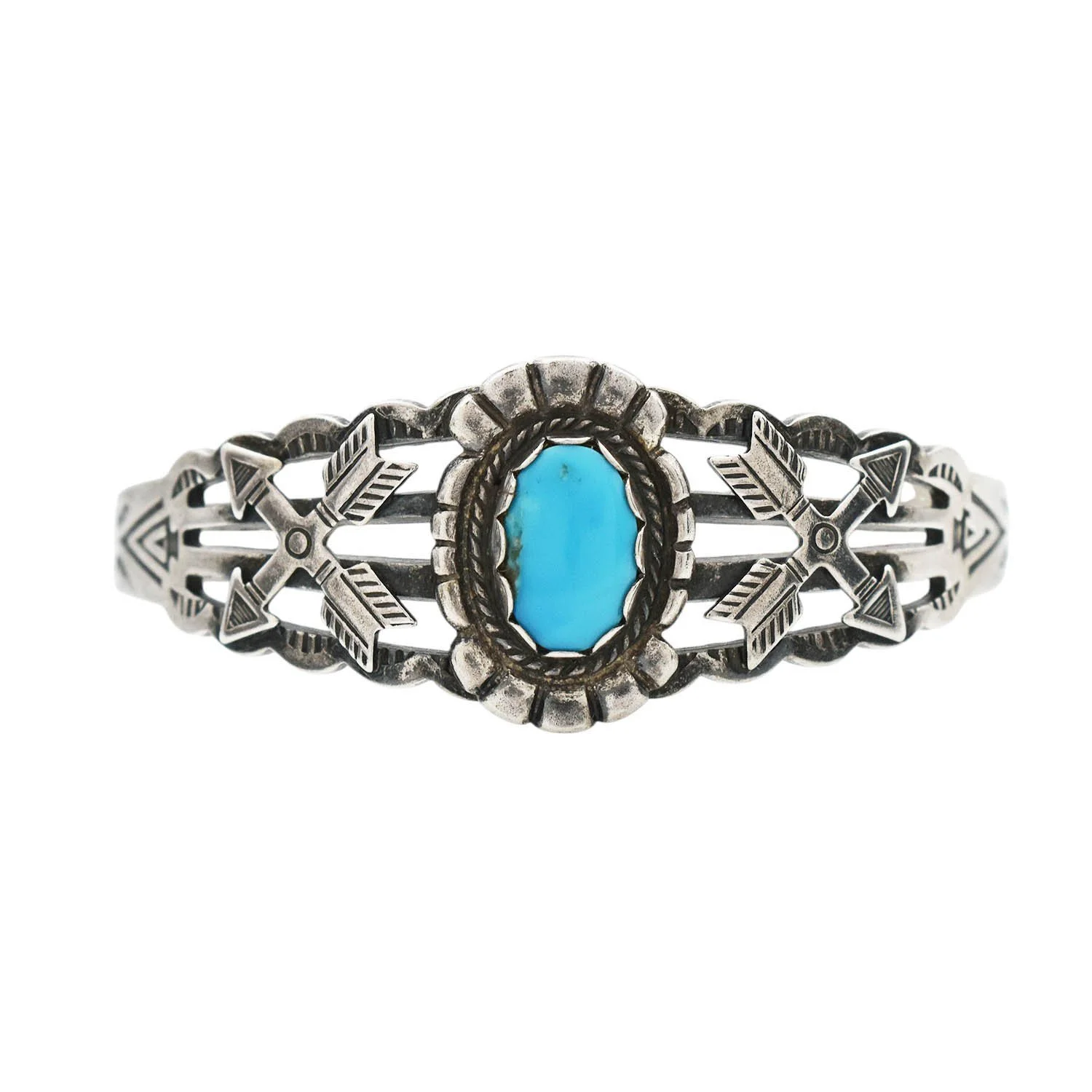 Native American Turquoise Cuff Bracelet