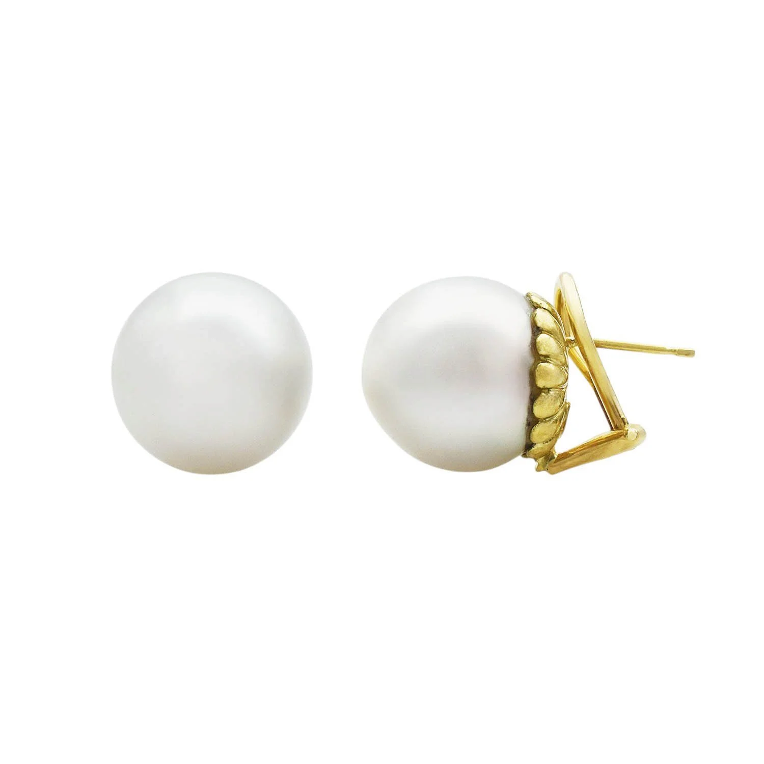 18K MAZ South Sea Pearl Earrings