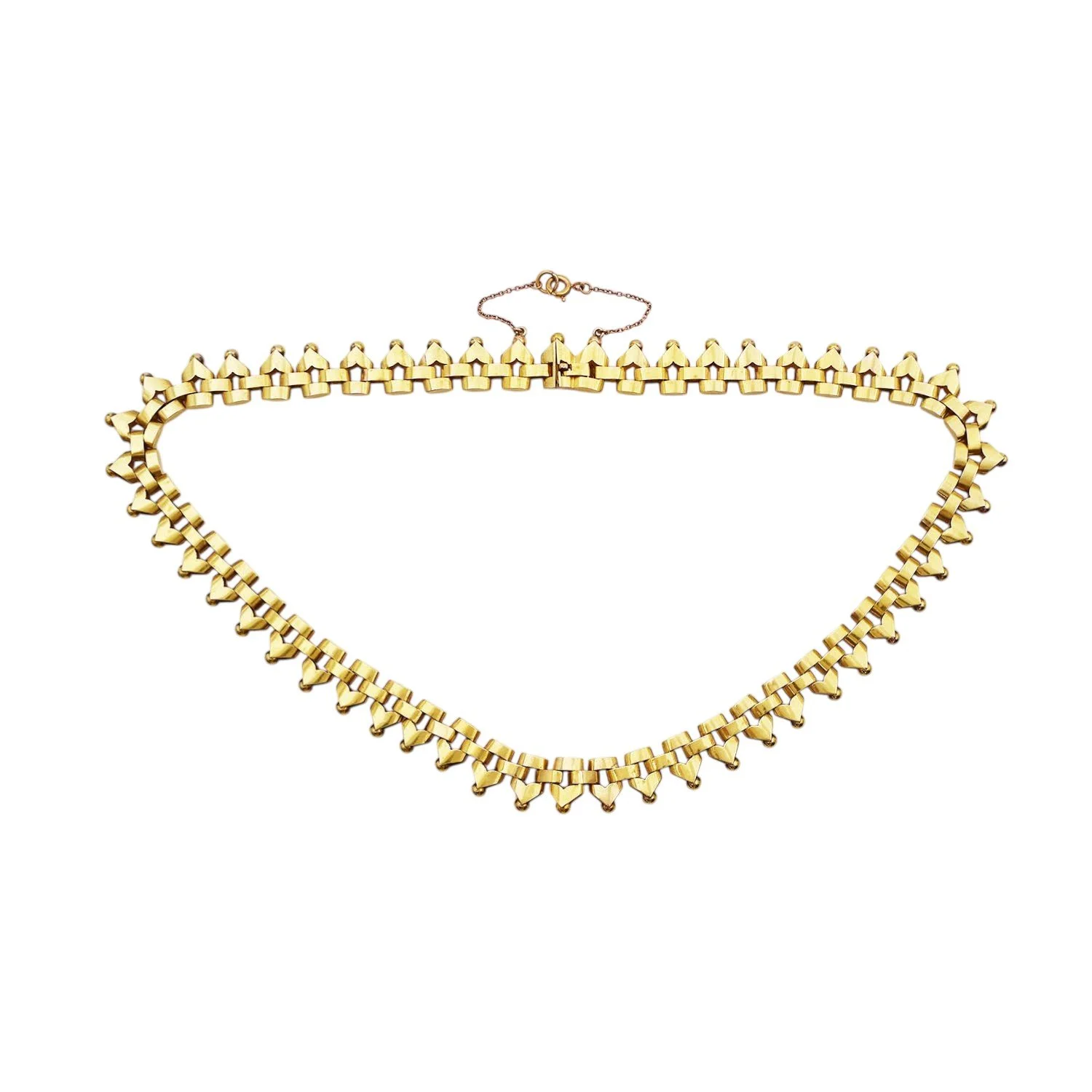 Antique English Gold Victorian Book Chain