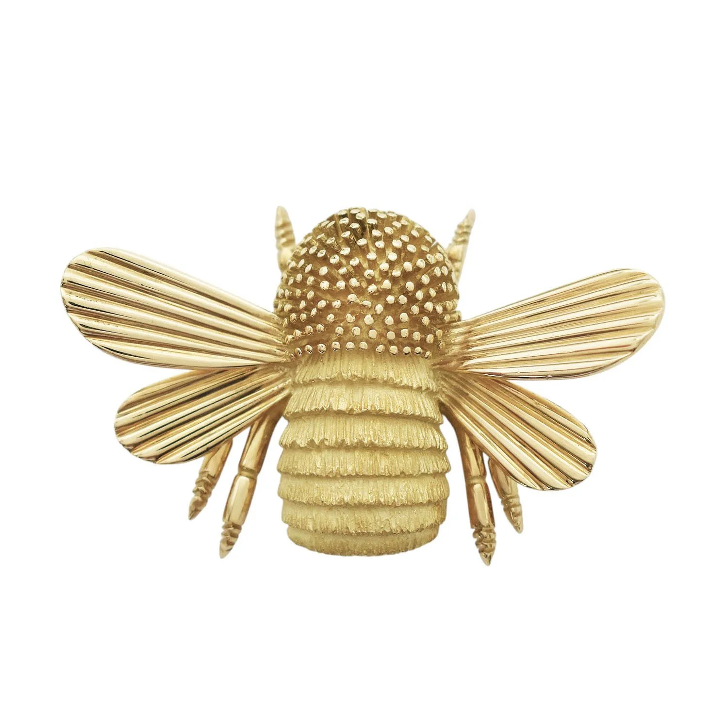 Charles Turi 18K Bumble Bee Pin