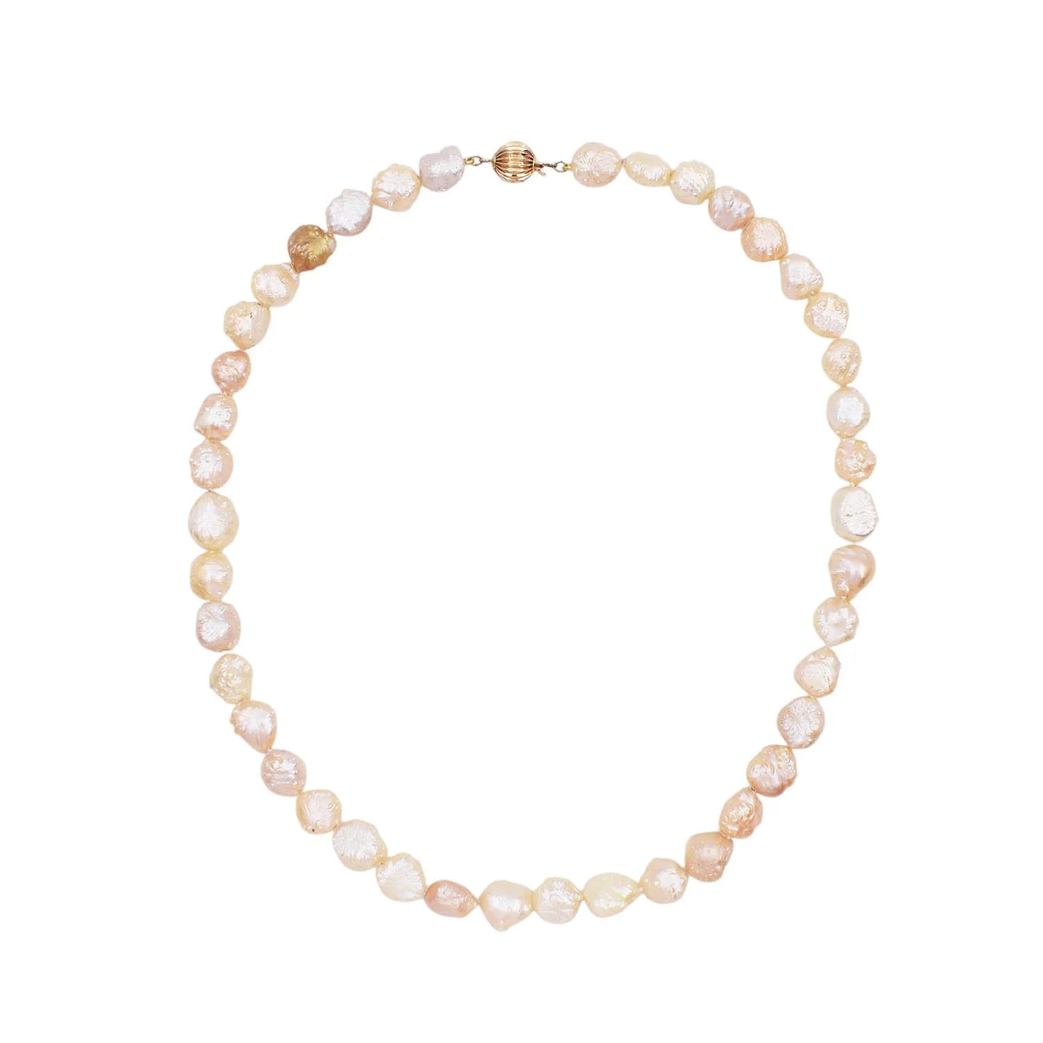 Biwa Pearl Necklace