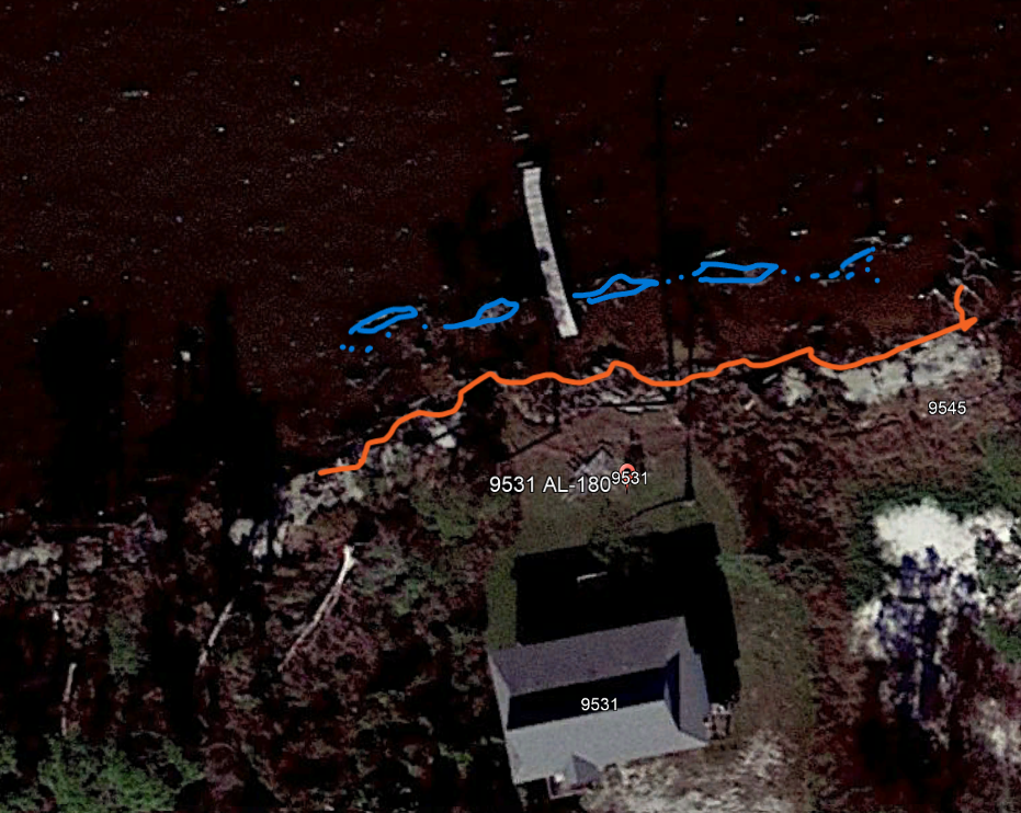 DECEMBER 2022 SATTELITE IMAGERY SHOWING MHWL CHANGE