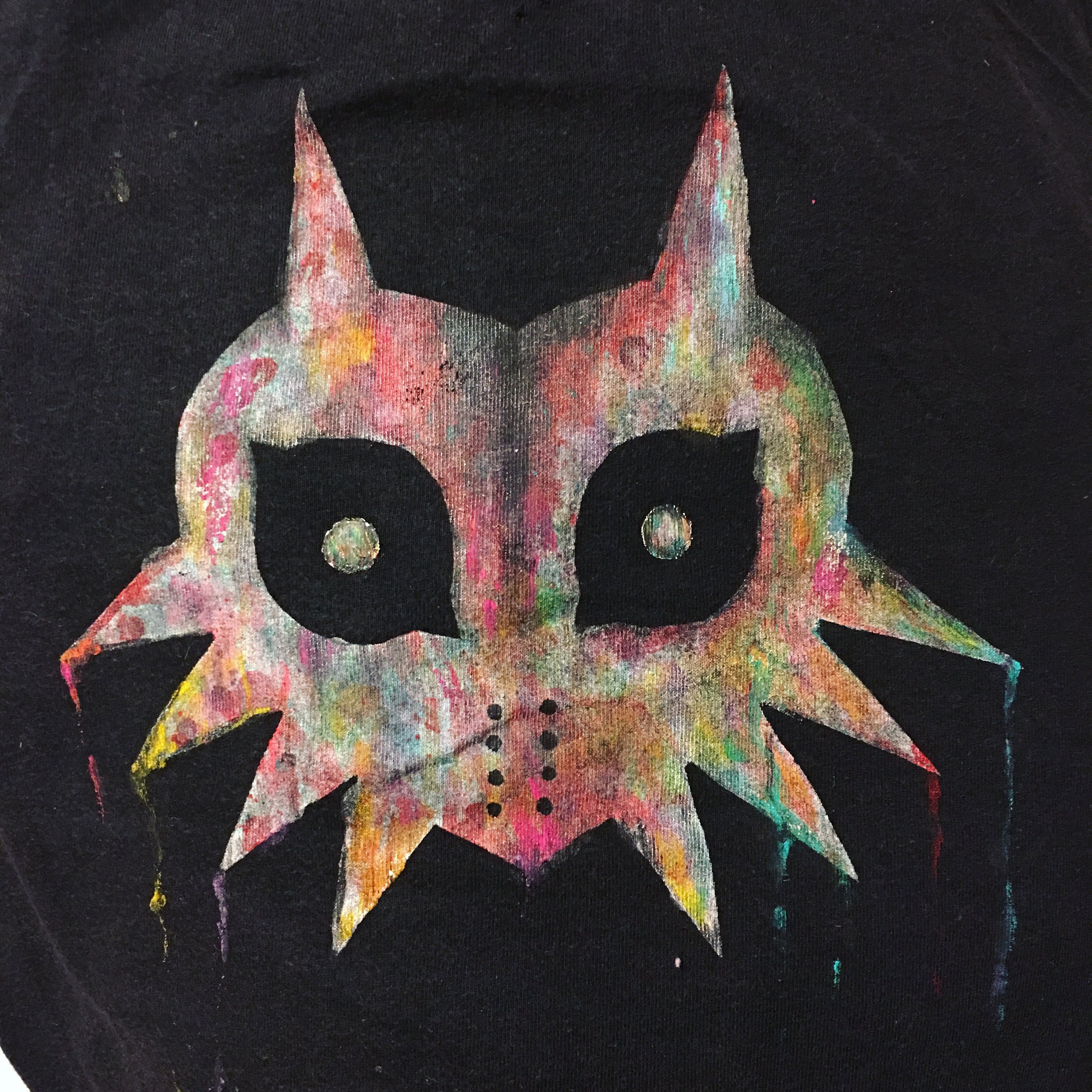 Majoras mask en playera 2015.JPG