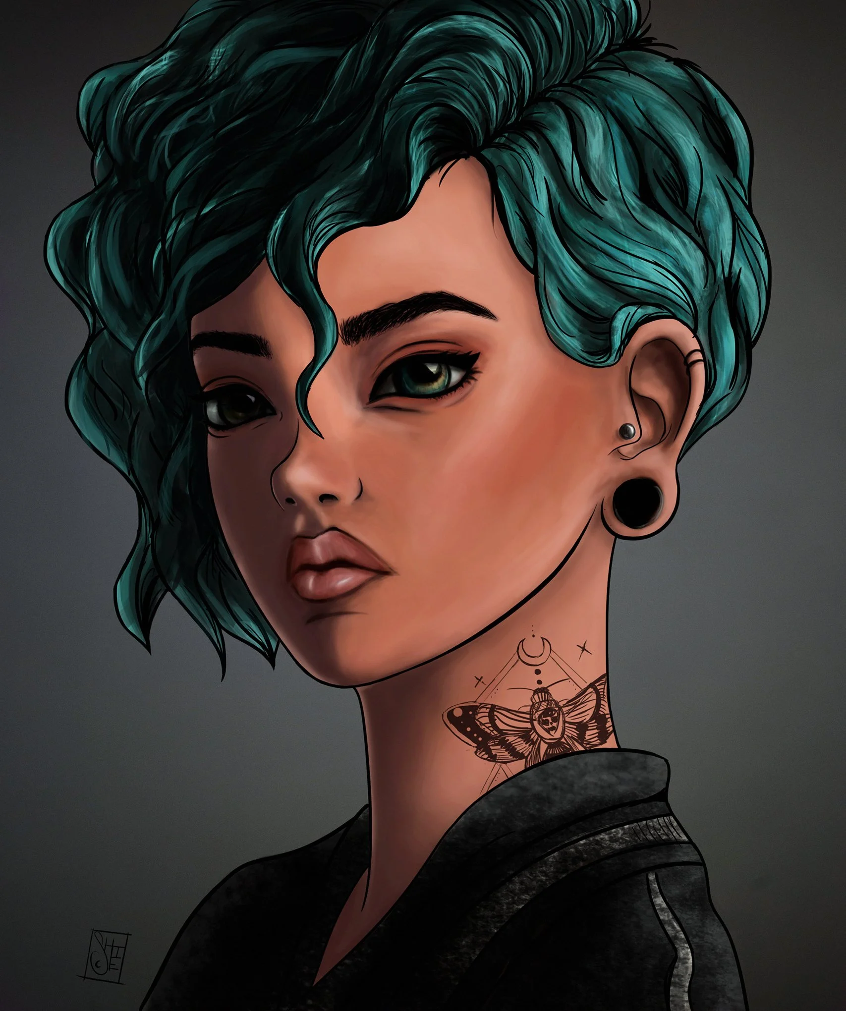Green Hair Study.jpg