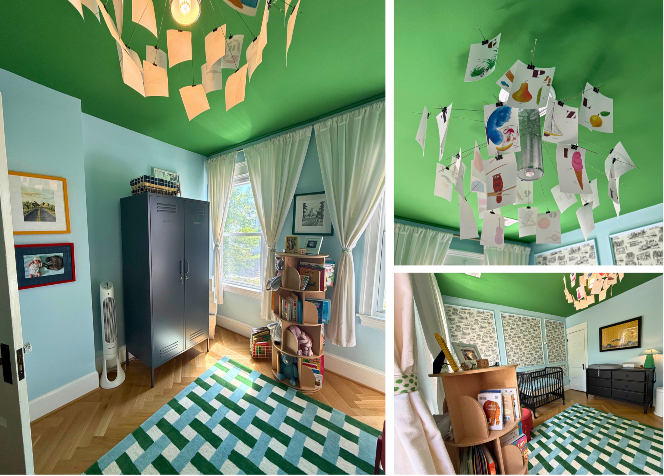 colorful nursery elements