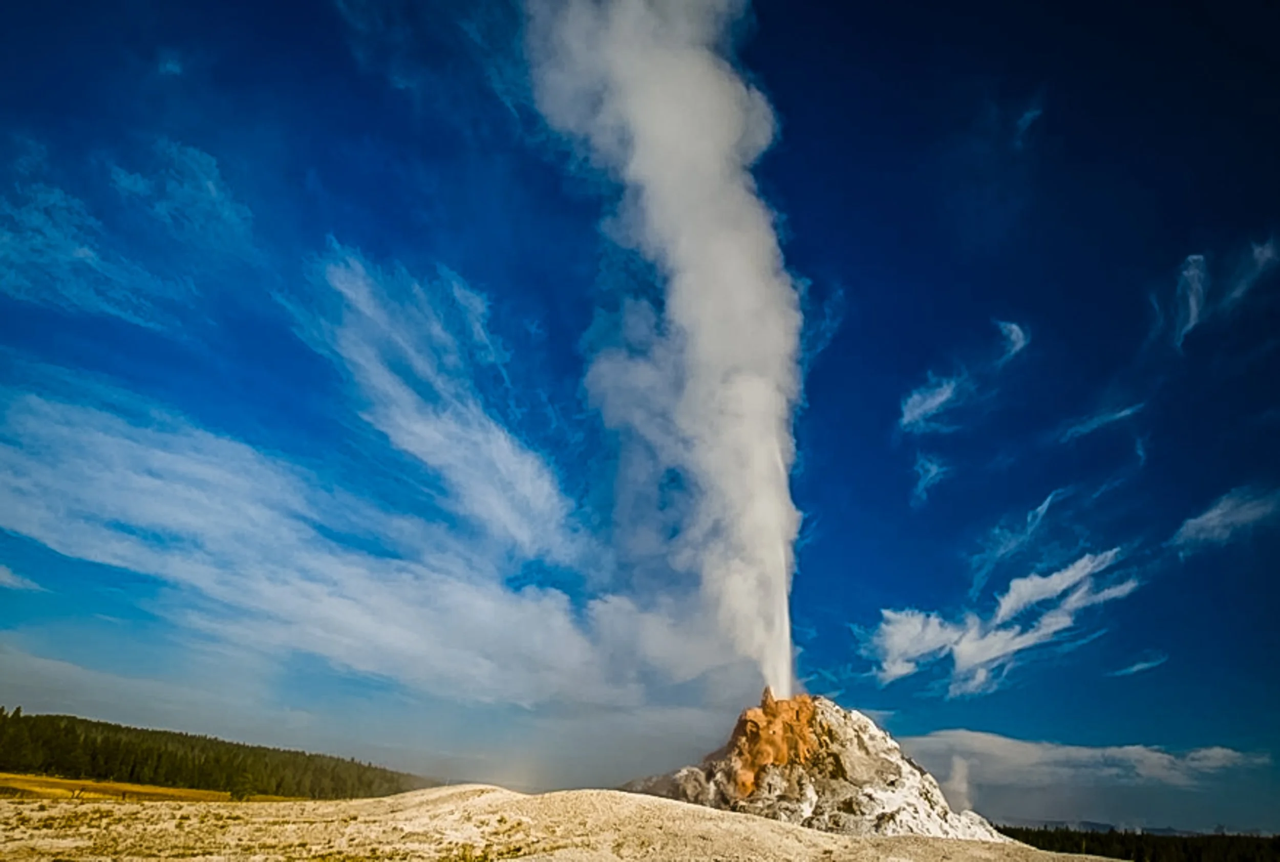 Geyer Yellowstone National Park