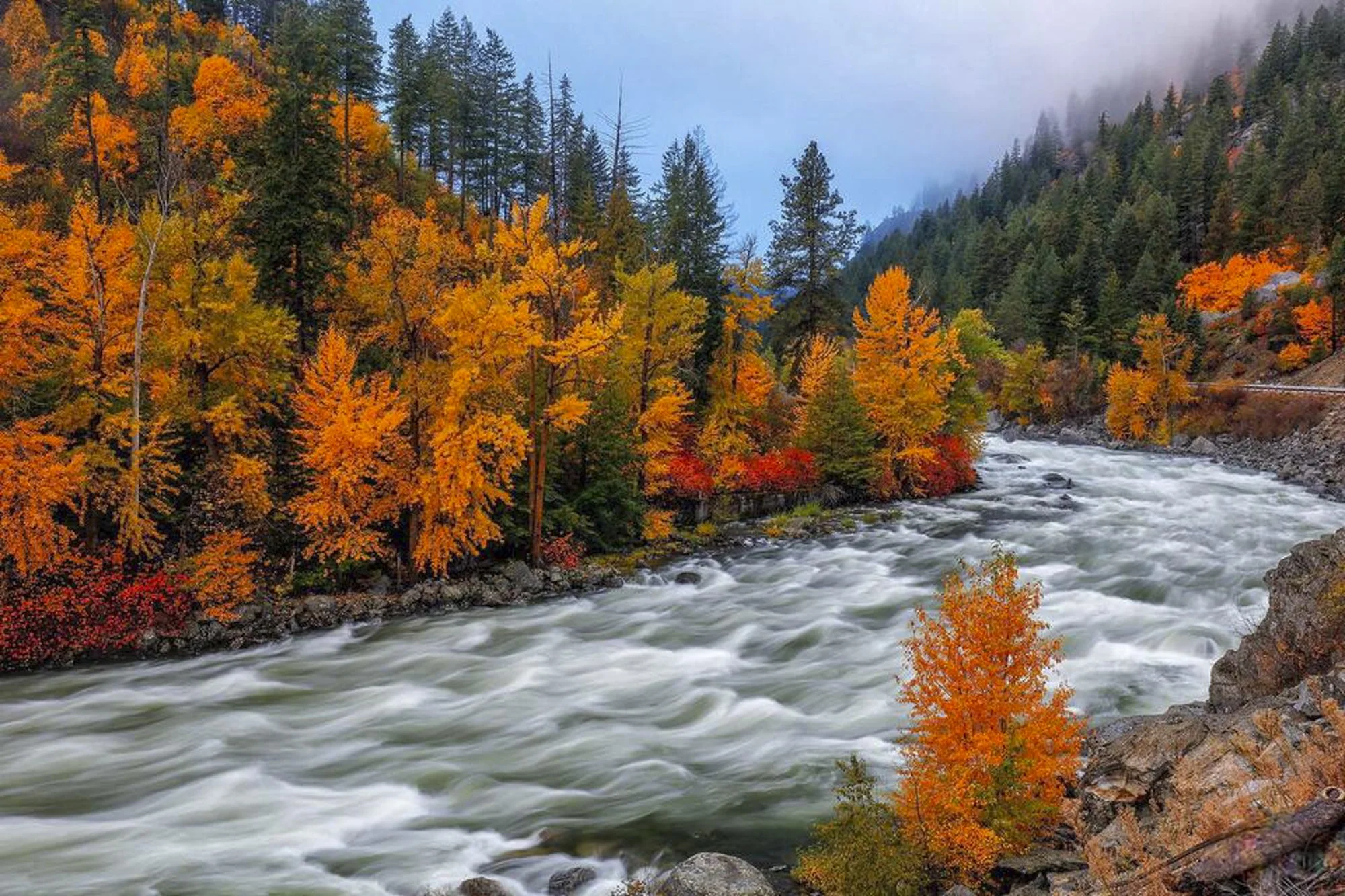 Wenatchee River Washington