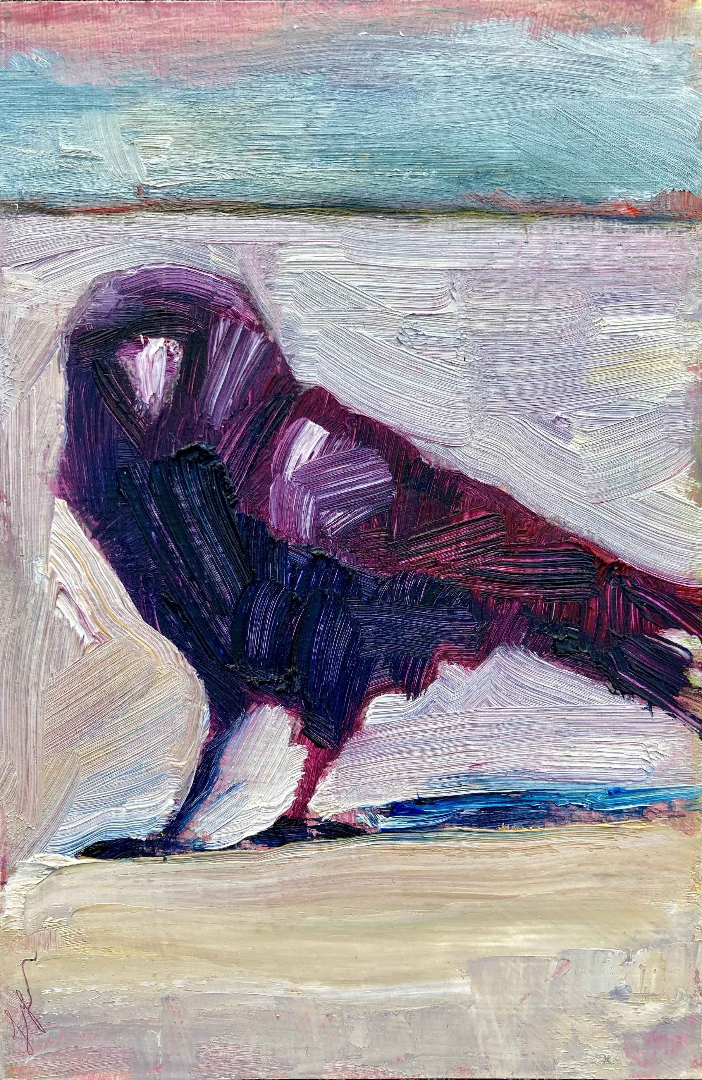 sold Mr. Pink :Lisa Laser oil.jpg