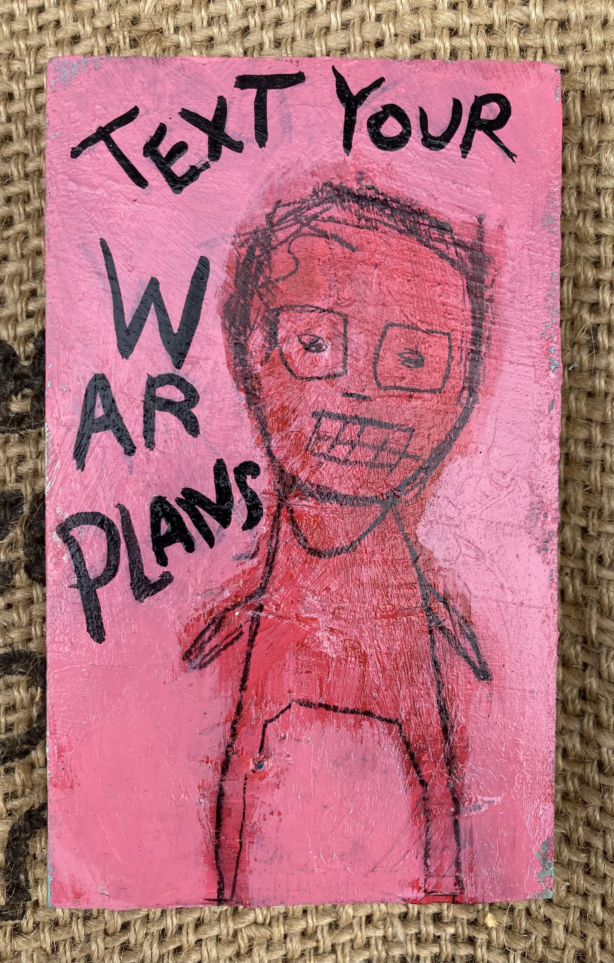 War Plans  3x5 inches $40