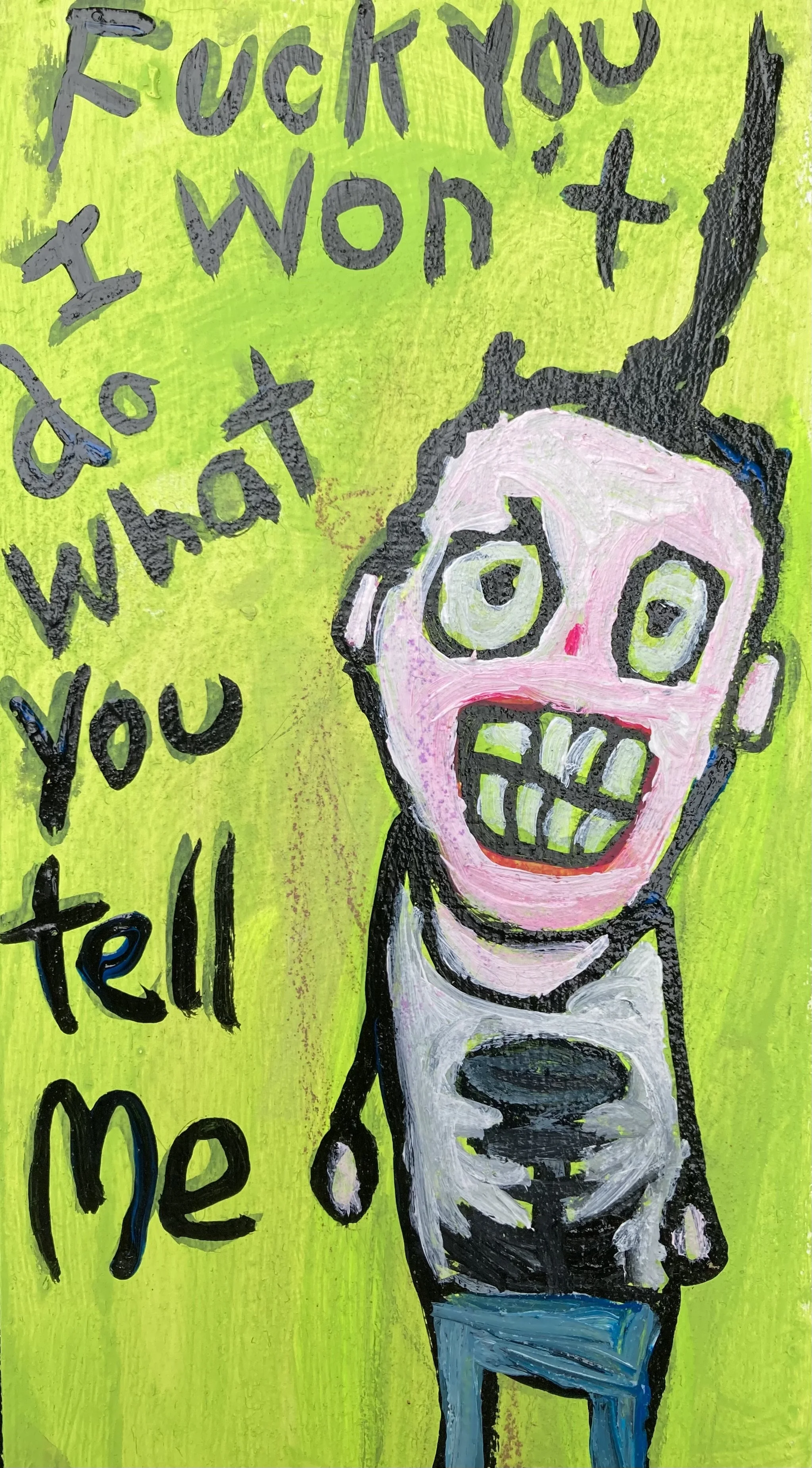 Another Rage Against the Machine 3 1/2x7 inches $45