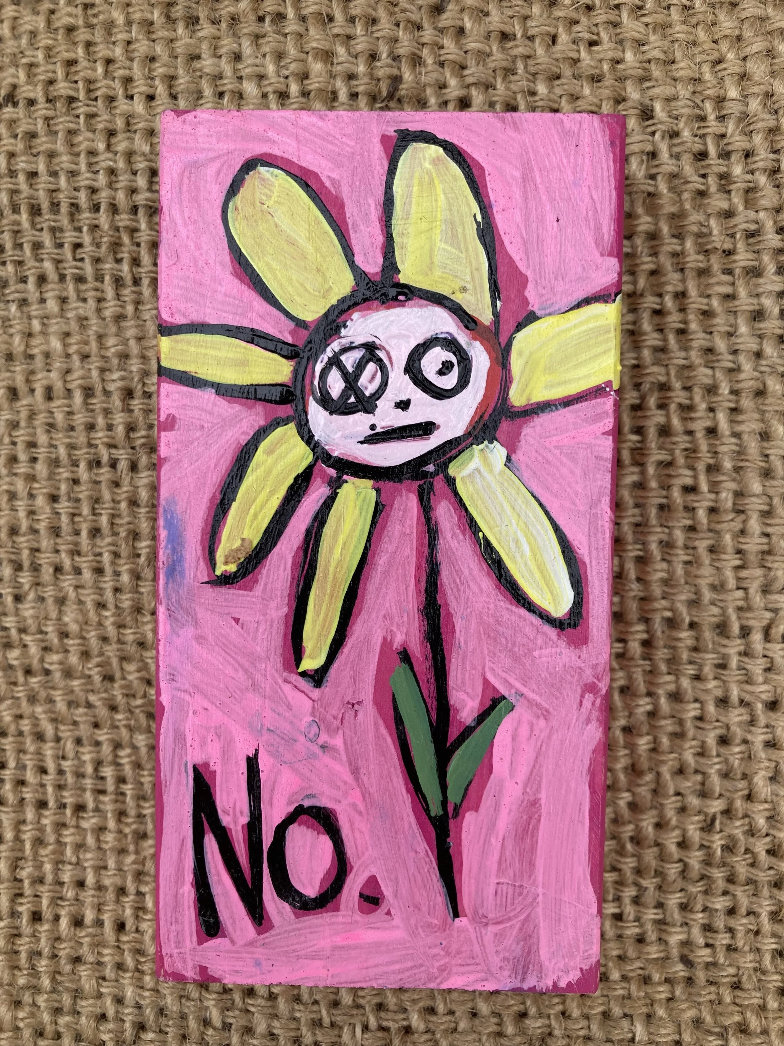No Flower 2 1/2x 4 3/4 inches $35