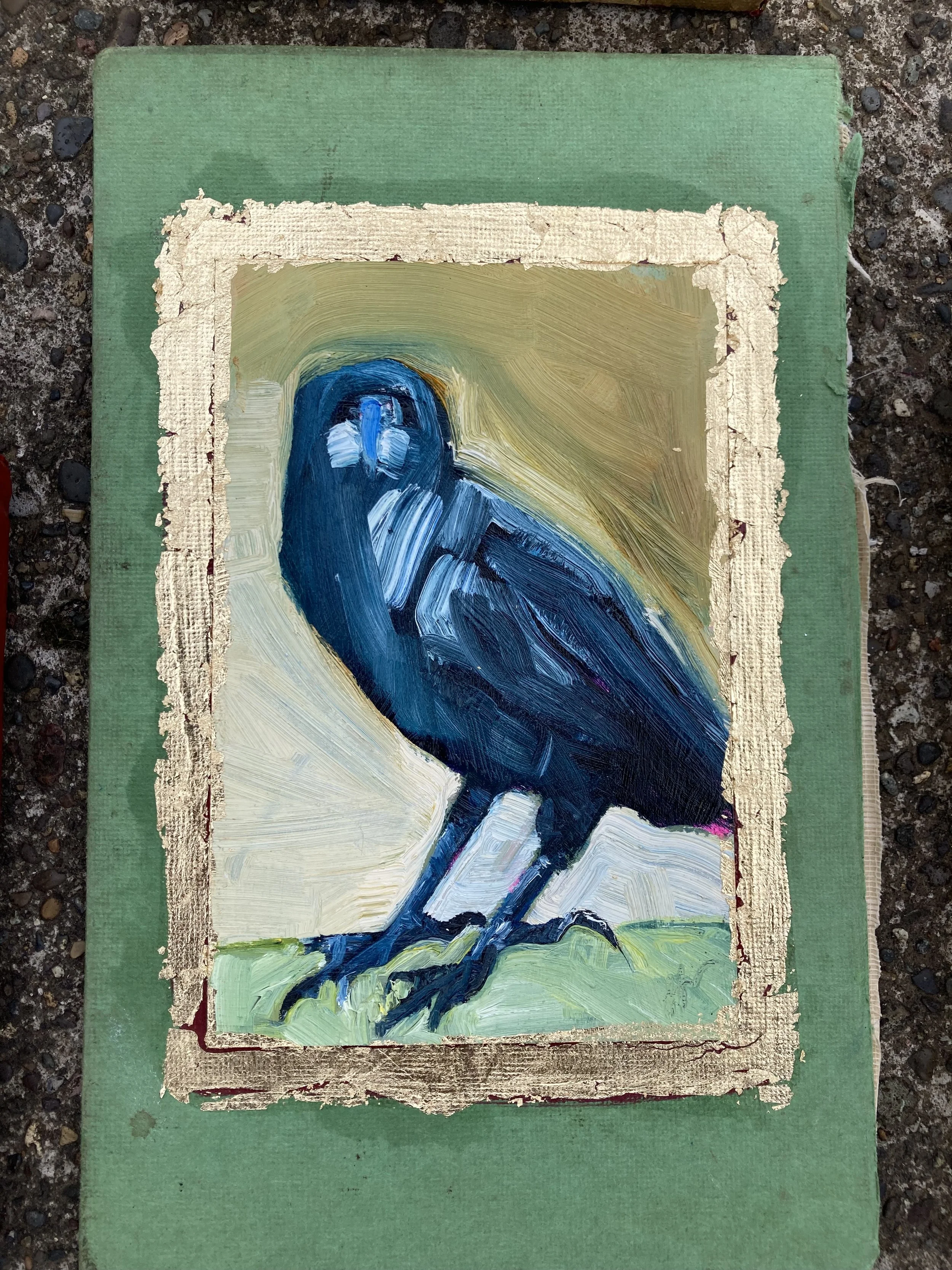 Crow Available through Salem on the Edge Gallery