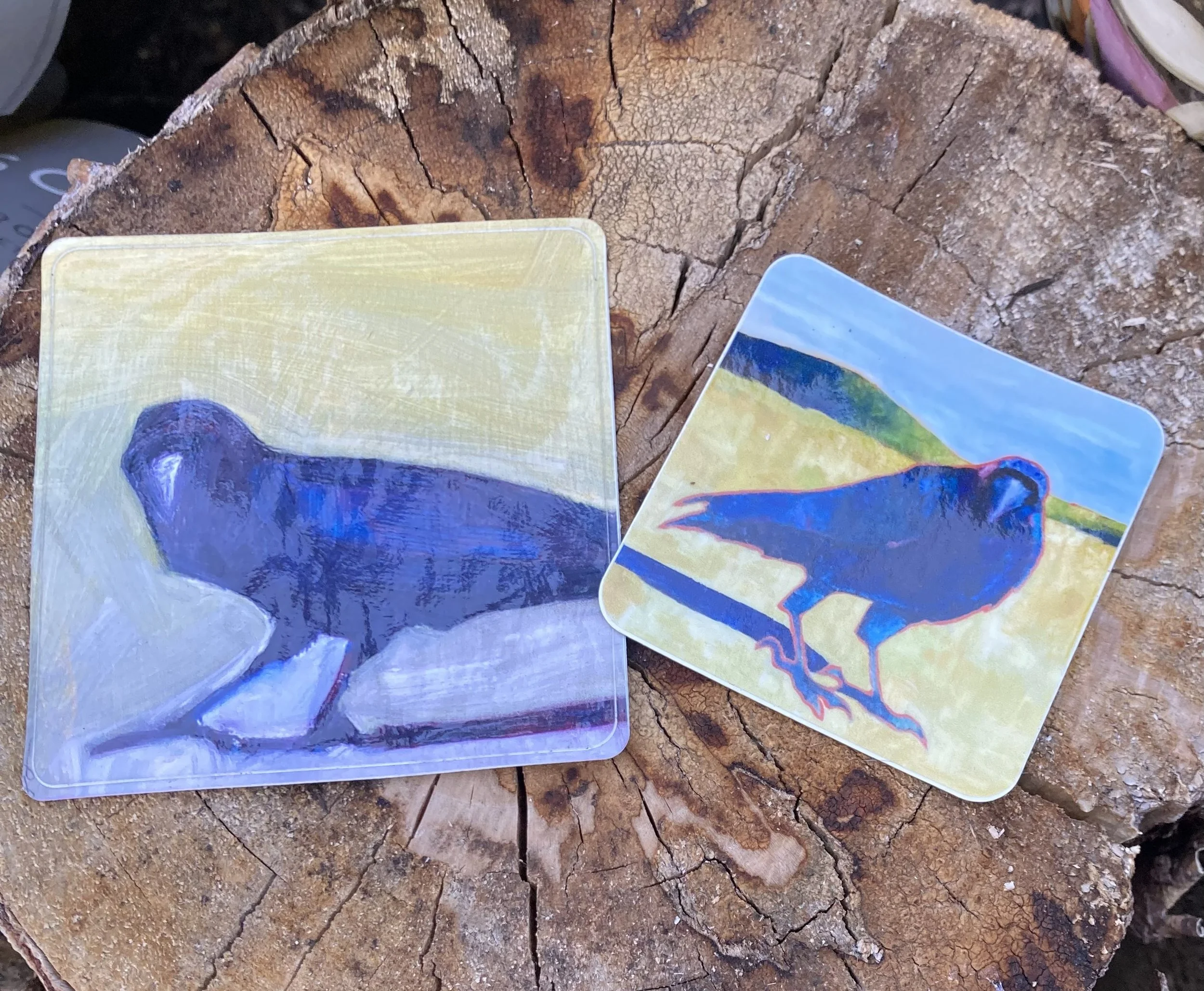 Crow Stickers $4 each