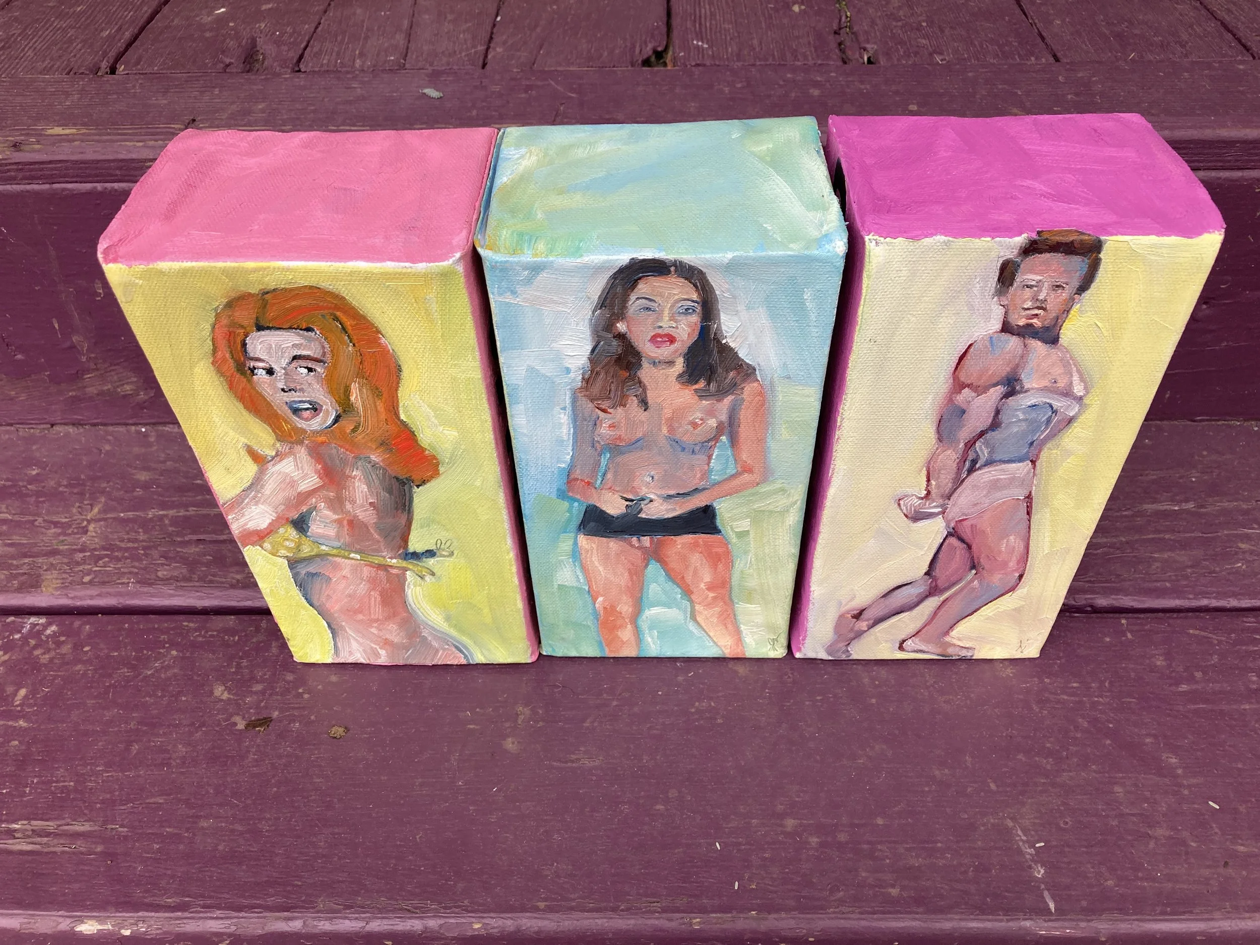 These three available at Salem on the Edge. Sold separately.