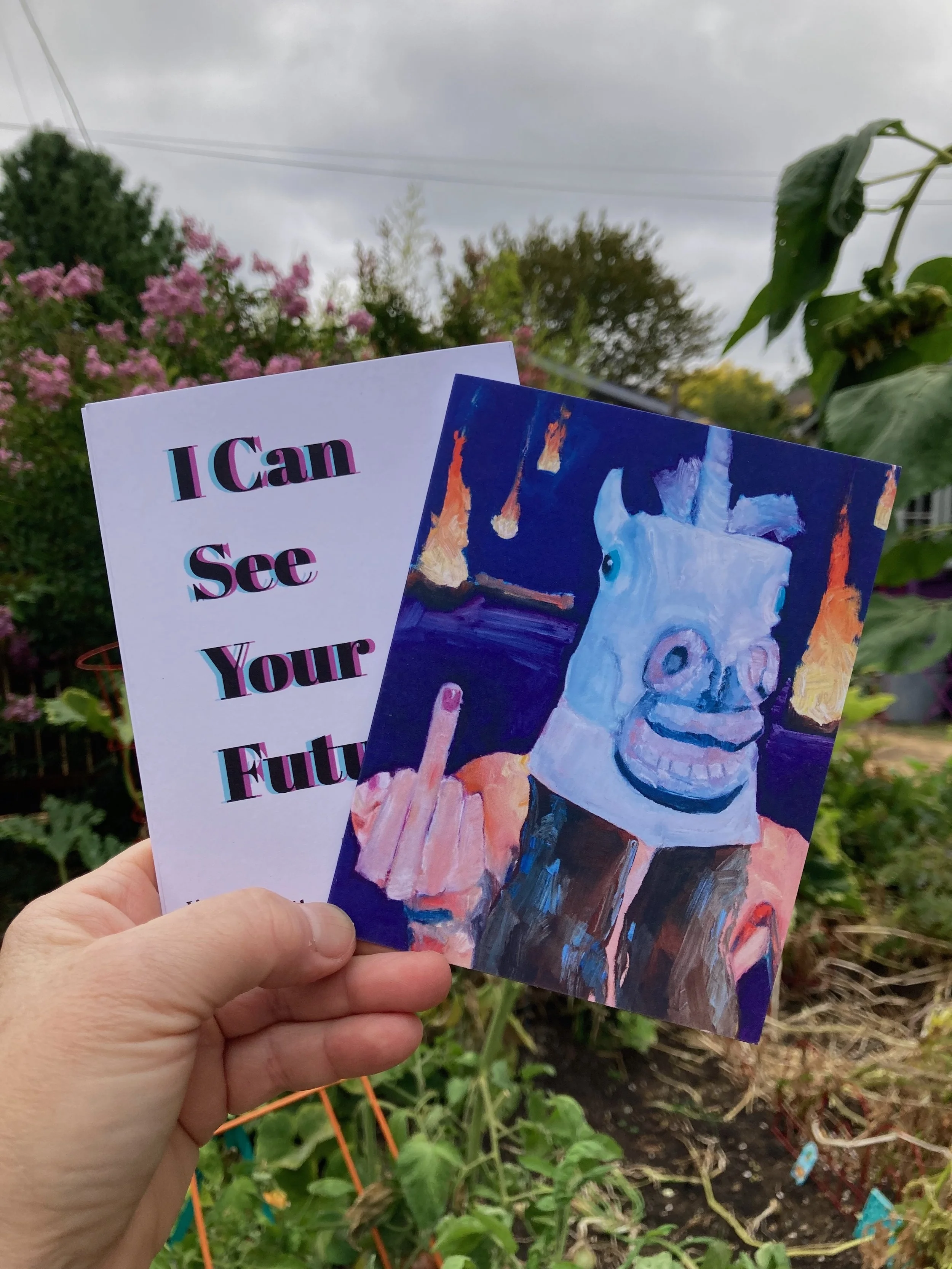 I Can See Your Future Greeting Cards $5