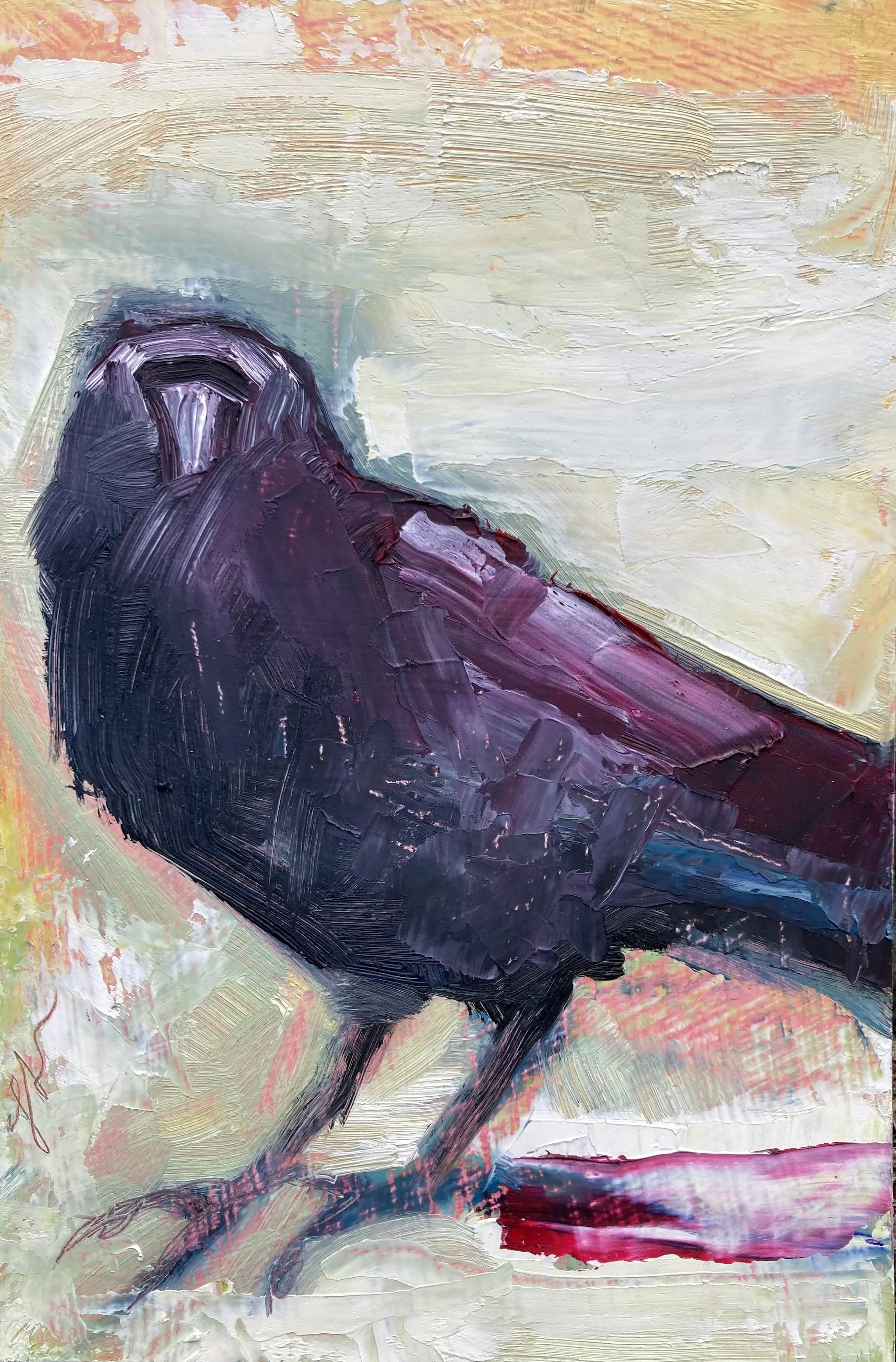 sold Mr Blonde: Lisa Laser oil.jpg