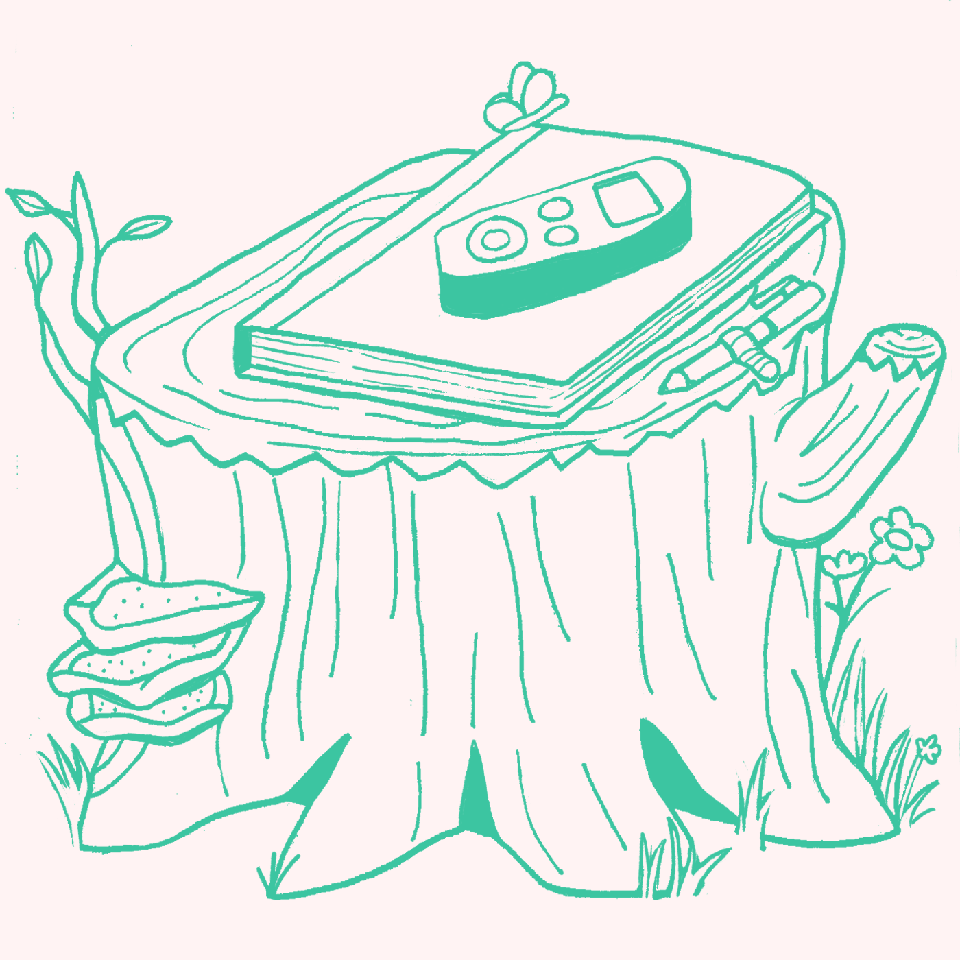 "Gone Hiking" Spot Illustrations