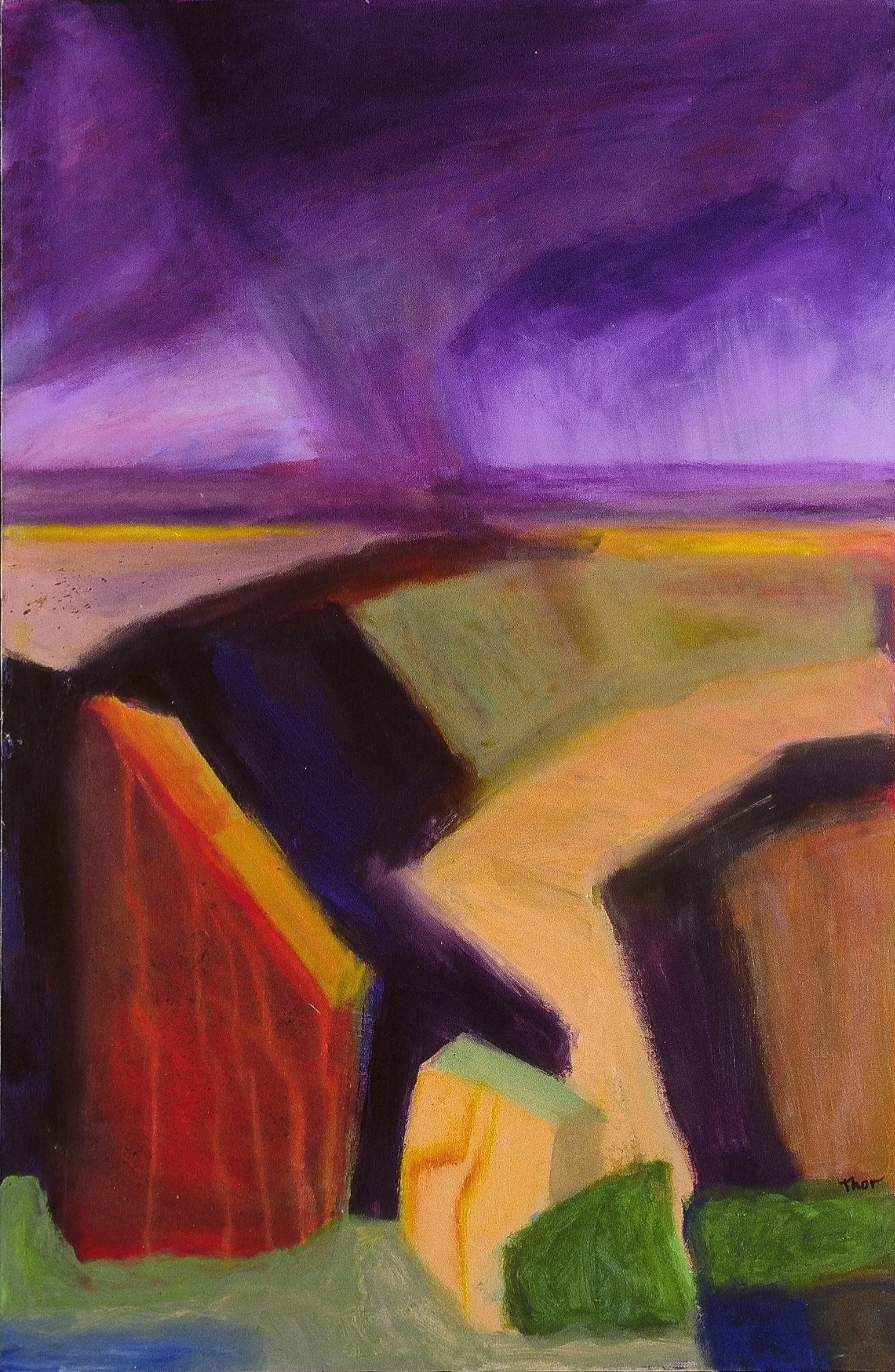 Canyon De Chelly Storm 24"x36"