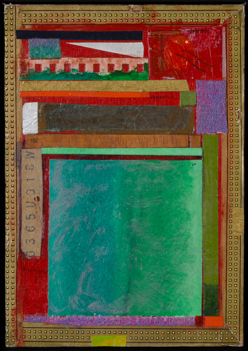 Montecristo #2, 5.5"x7", Mixed Media