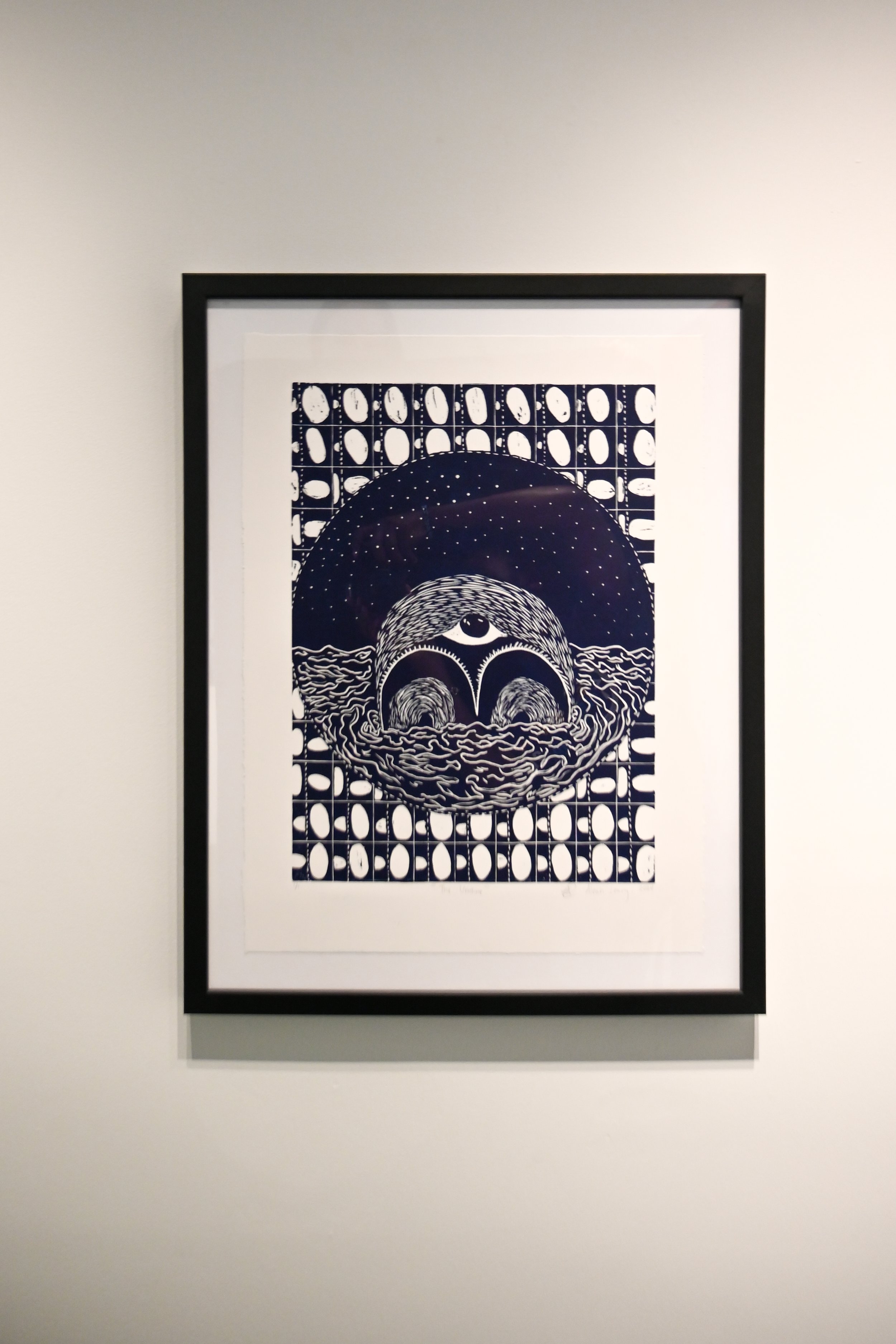 "The Undine"
Woodcut Block Print
14.5" x 19.5"