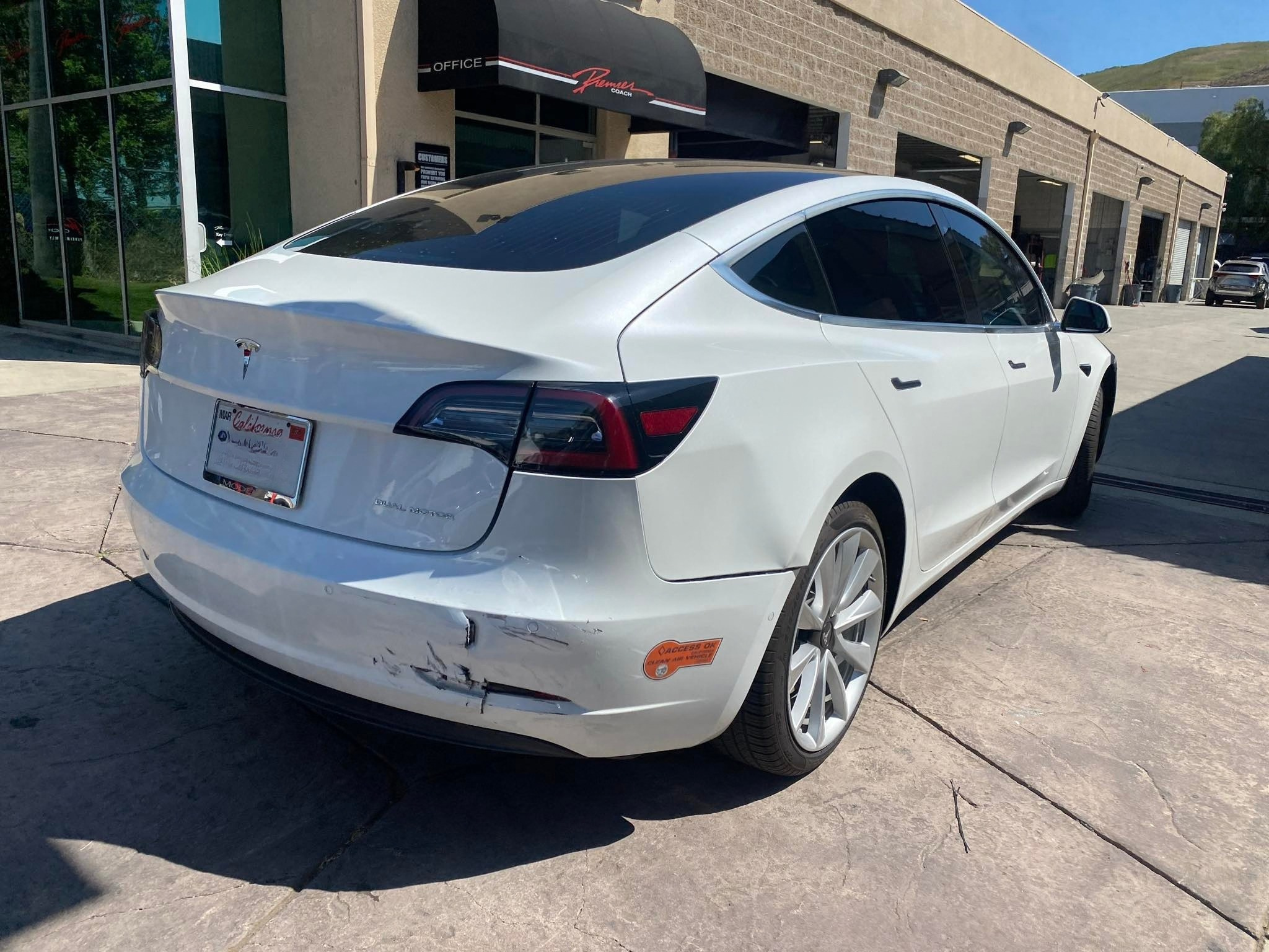 Tesla Rear-End Collision Repair in Oxnard: What Damage Can Be Hidden?