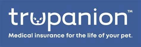 Trupanion logo with tagline 'Medical insurance for the life of your pet'