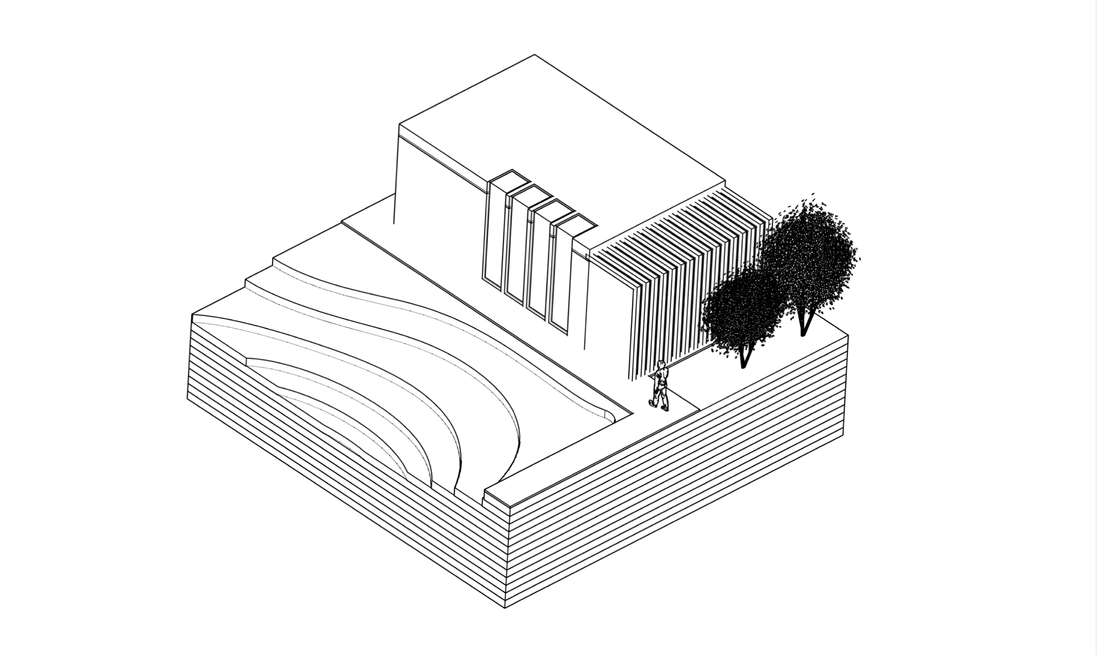 3D view; Rhino 7