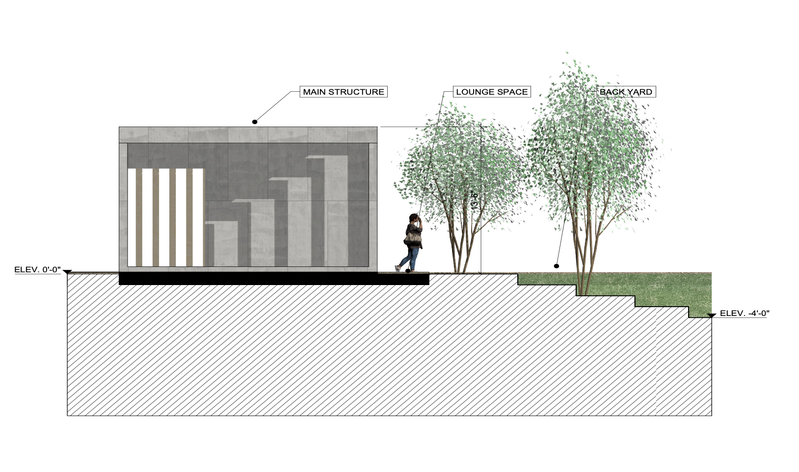 Section view; Rhino 7