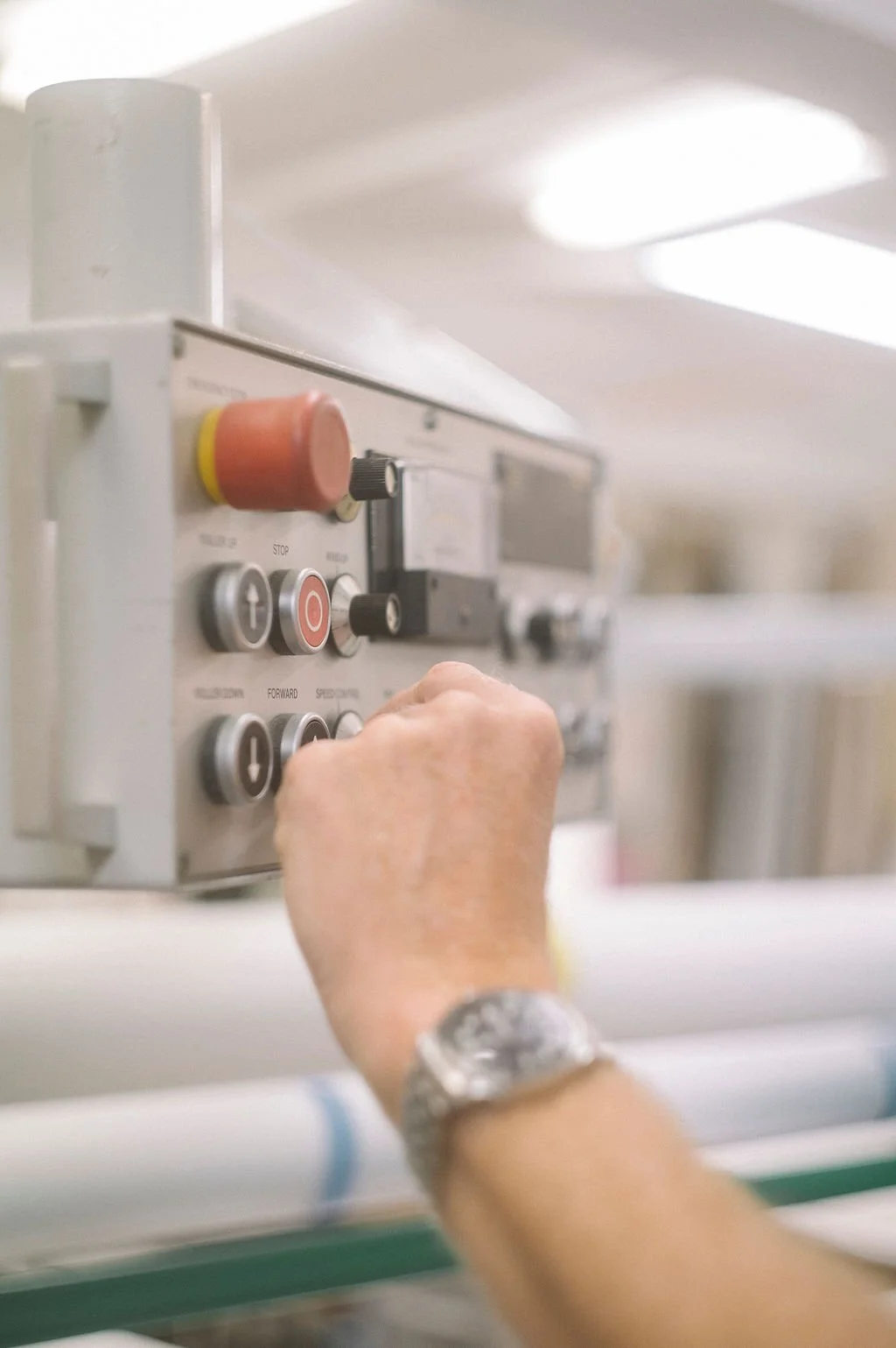 Tuning the cold mount machine 