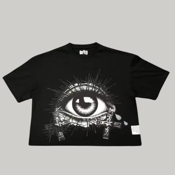 'Made In His Image' Cropped Tee