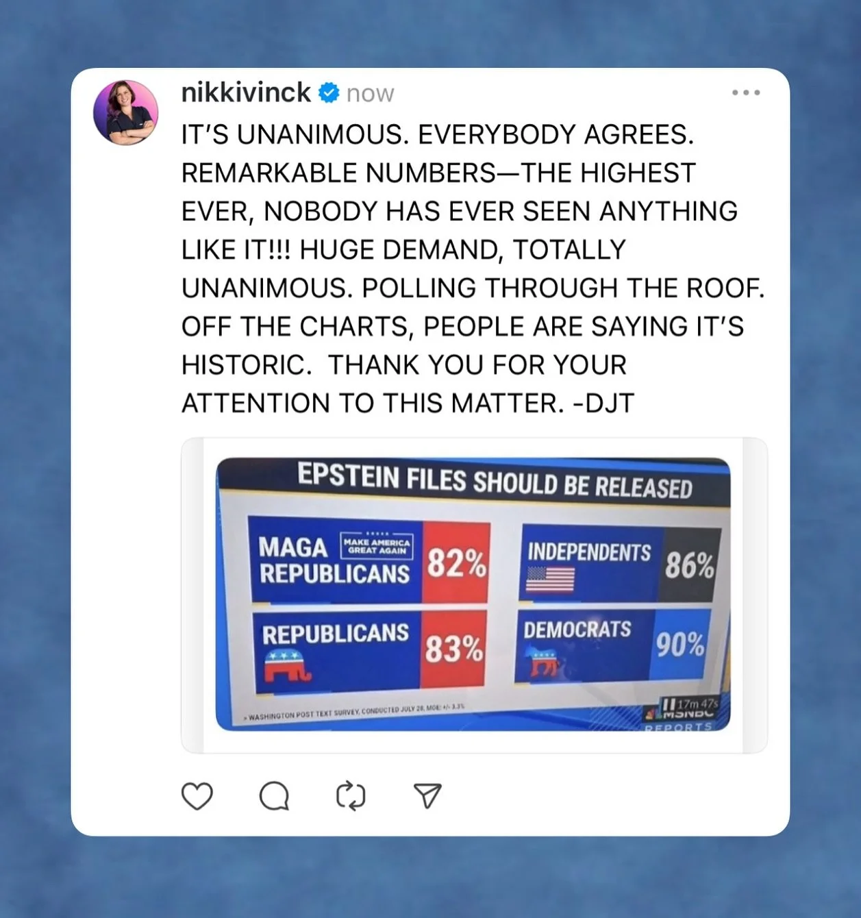 Give the people what they want!